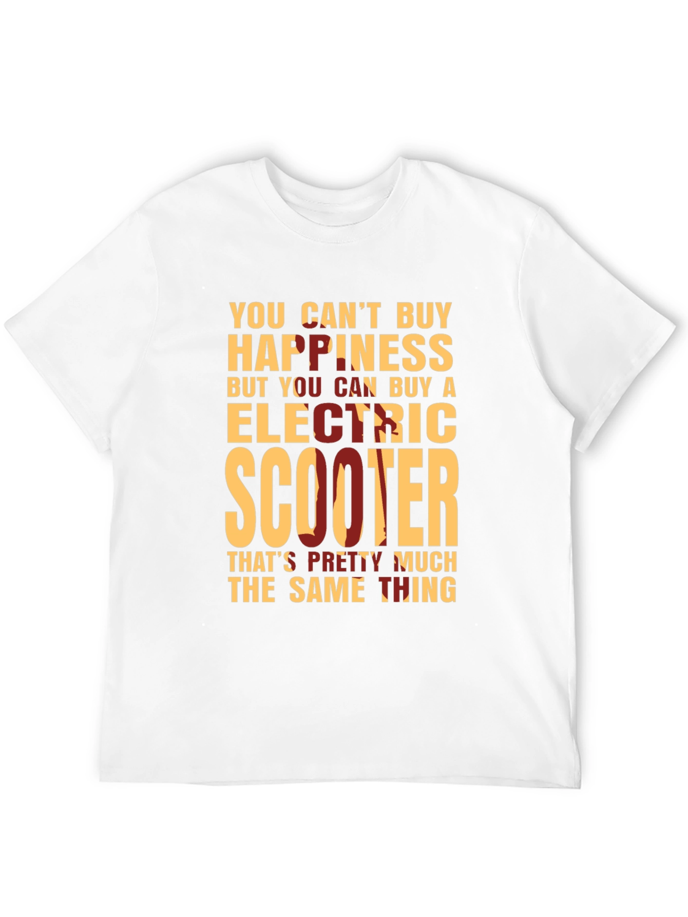 Electric Scooter Happiness T-Shirt - Buy Now!