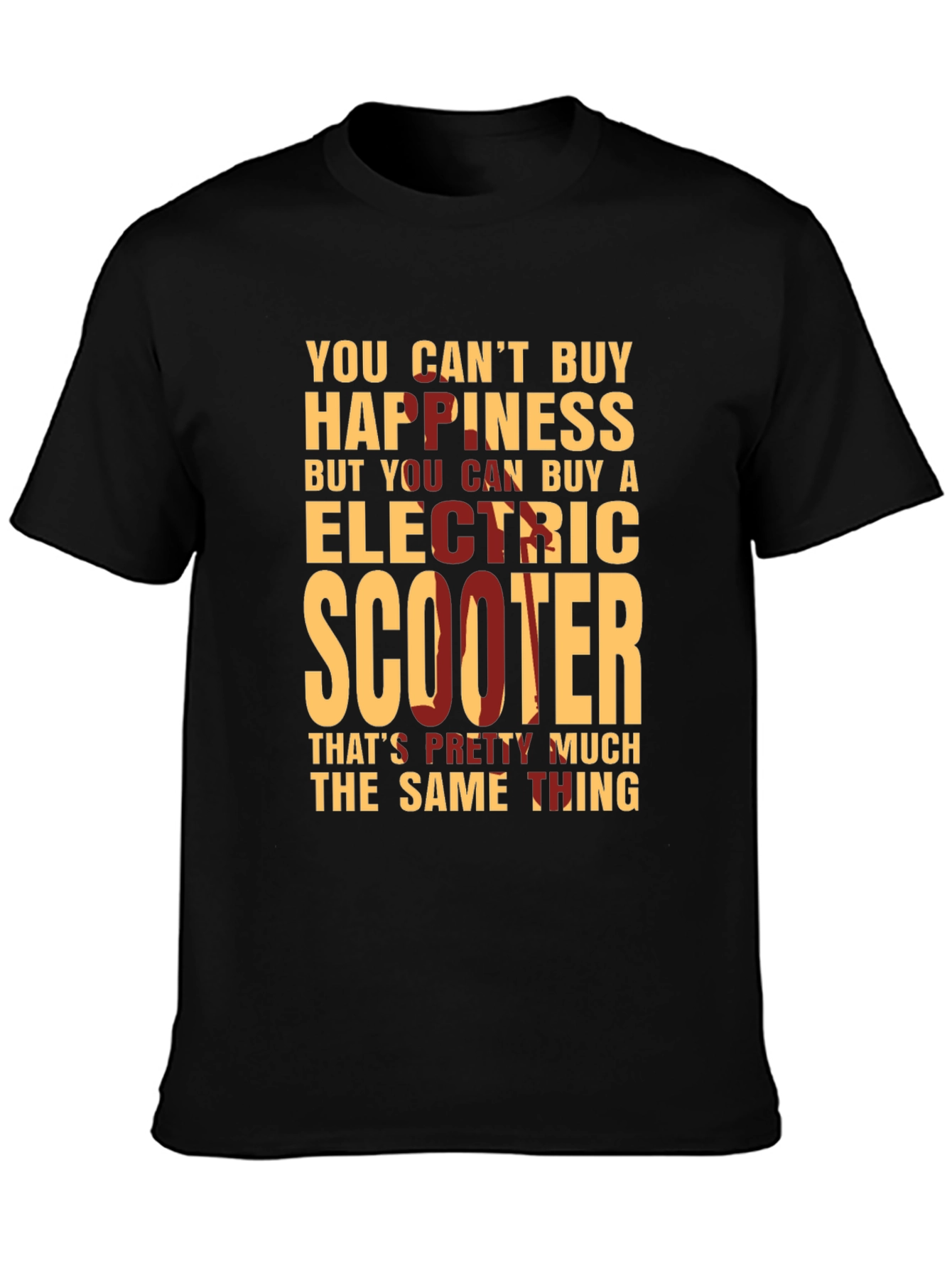 Electric Scooter Happiness T-Shirt - Buy Now!