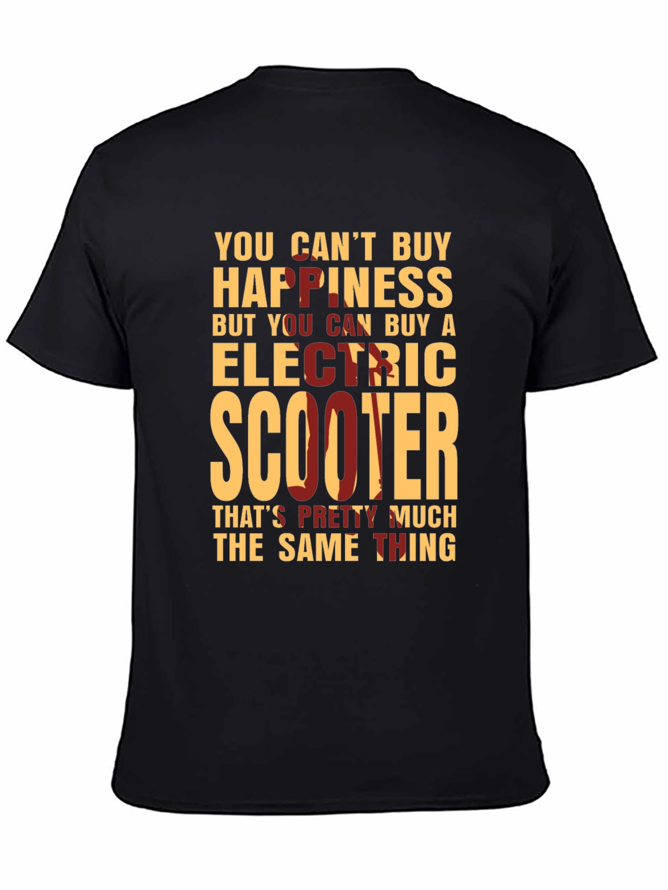 Electric Scooter Happiness T-Shirt - Buy Now!