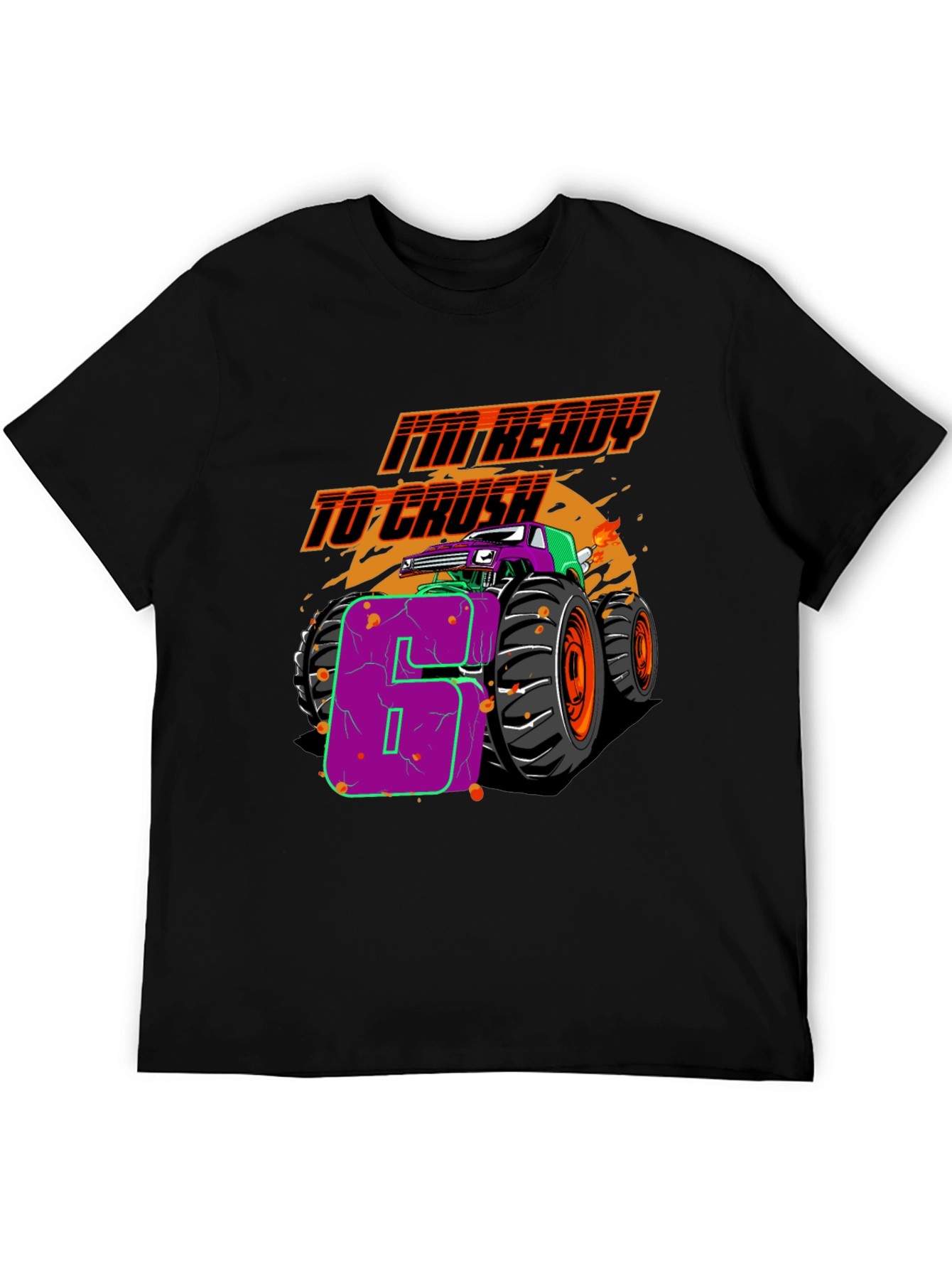 Im Ready to Crush 6th Birthday T-Shirt