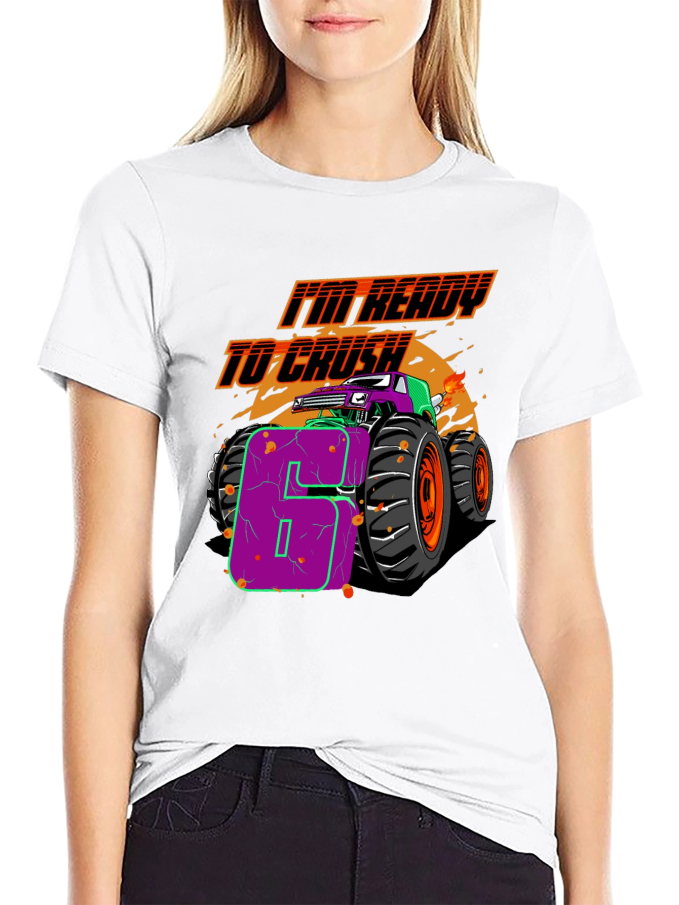 Im Ready to Crush 6th Birthday T-Shirt