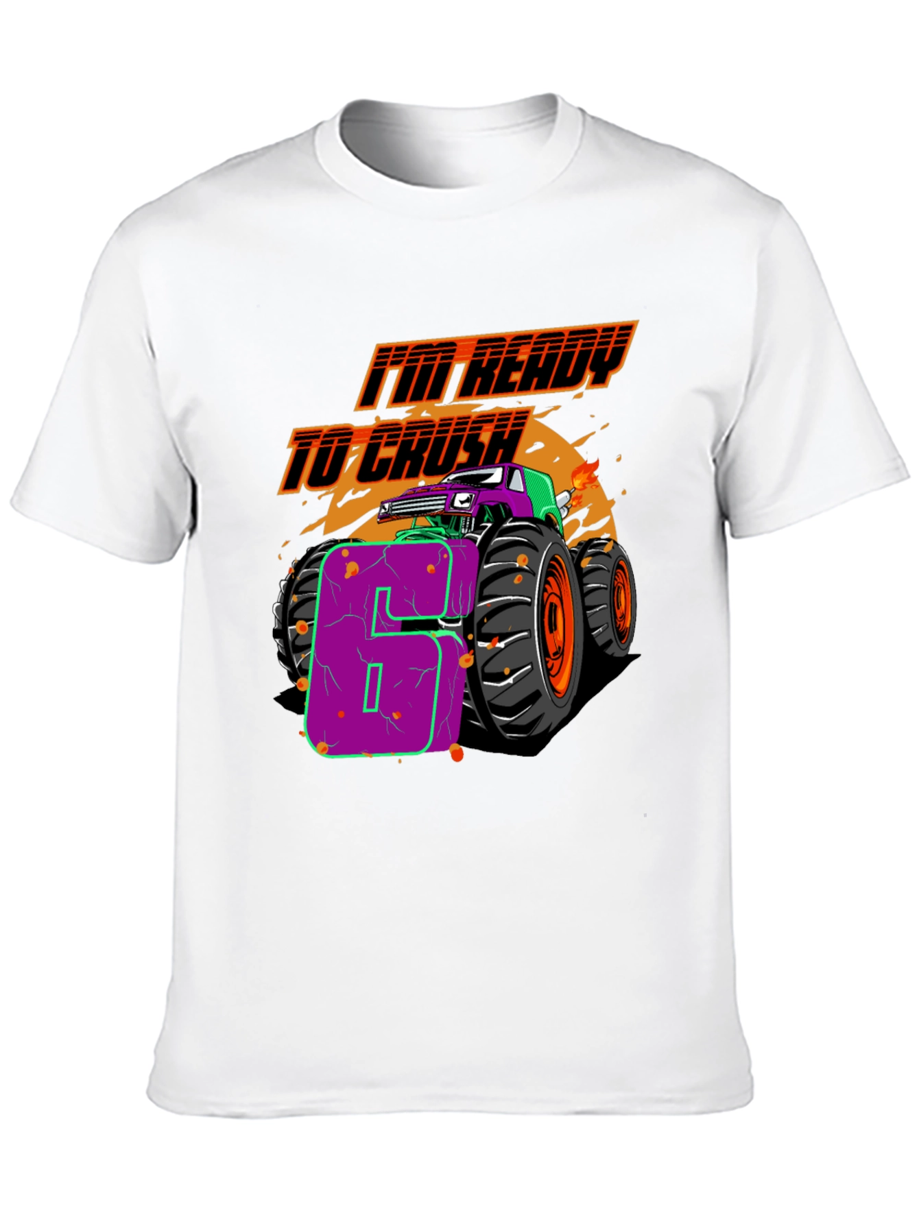 Im Ready to Crush 6th Birthday T-Shirt