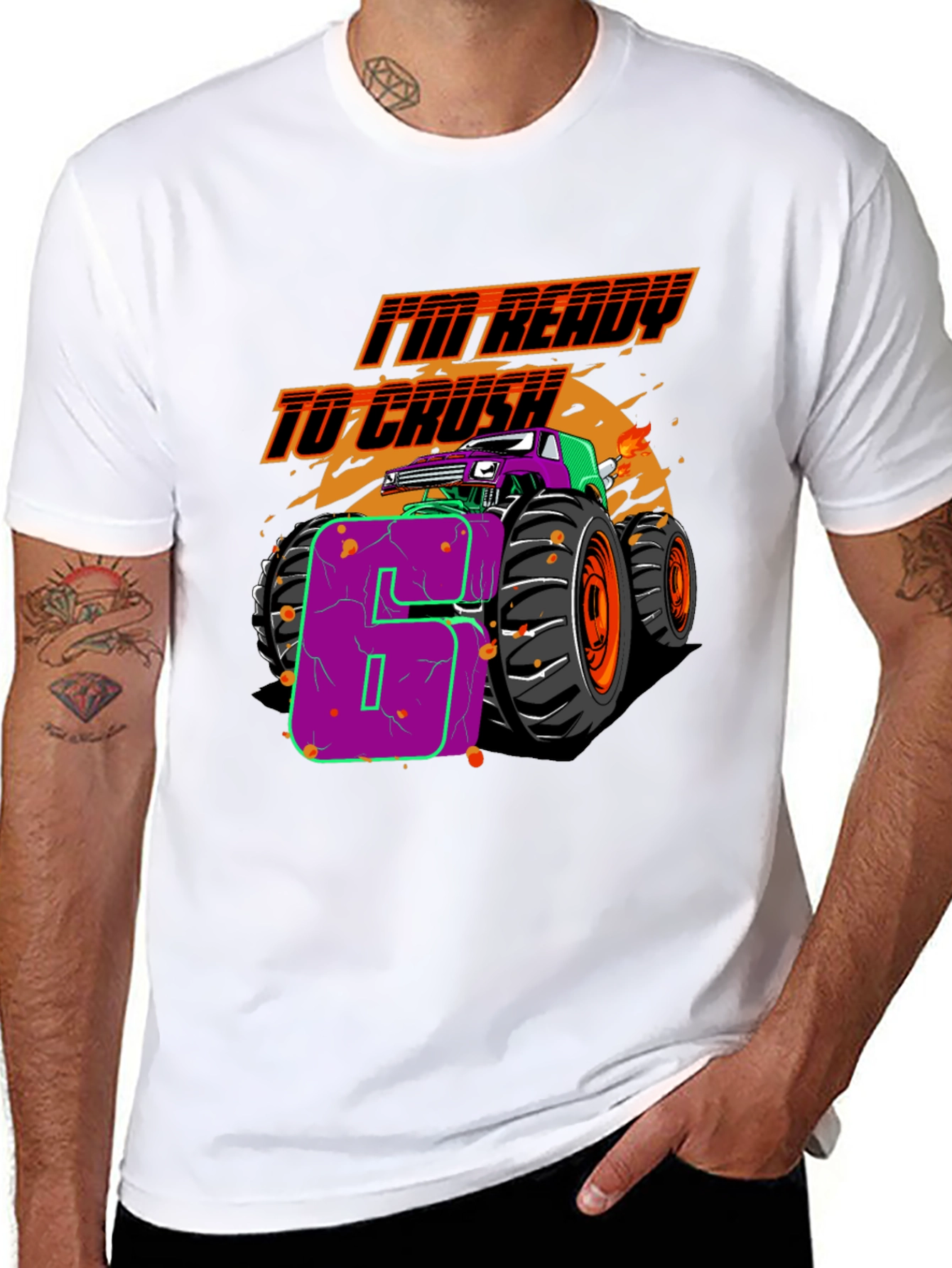 Im Ready to Crush 6th Birthday T-Shirt