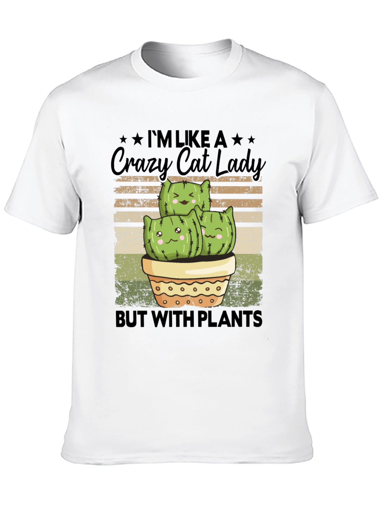 Crazy Cat Lady Plant T-Shirt