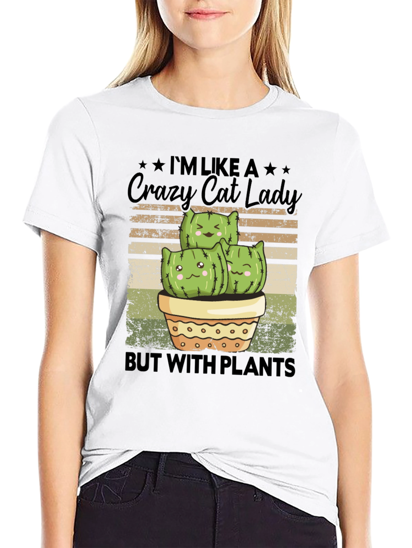 Crazy Cat Lady Plant T-Shirt