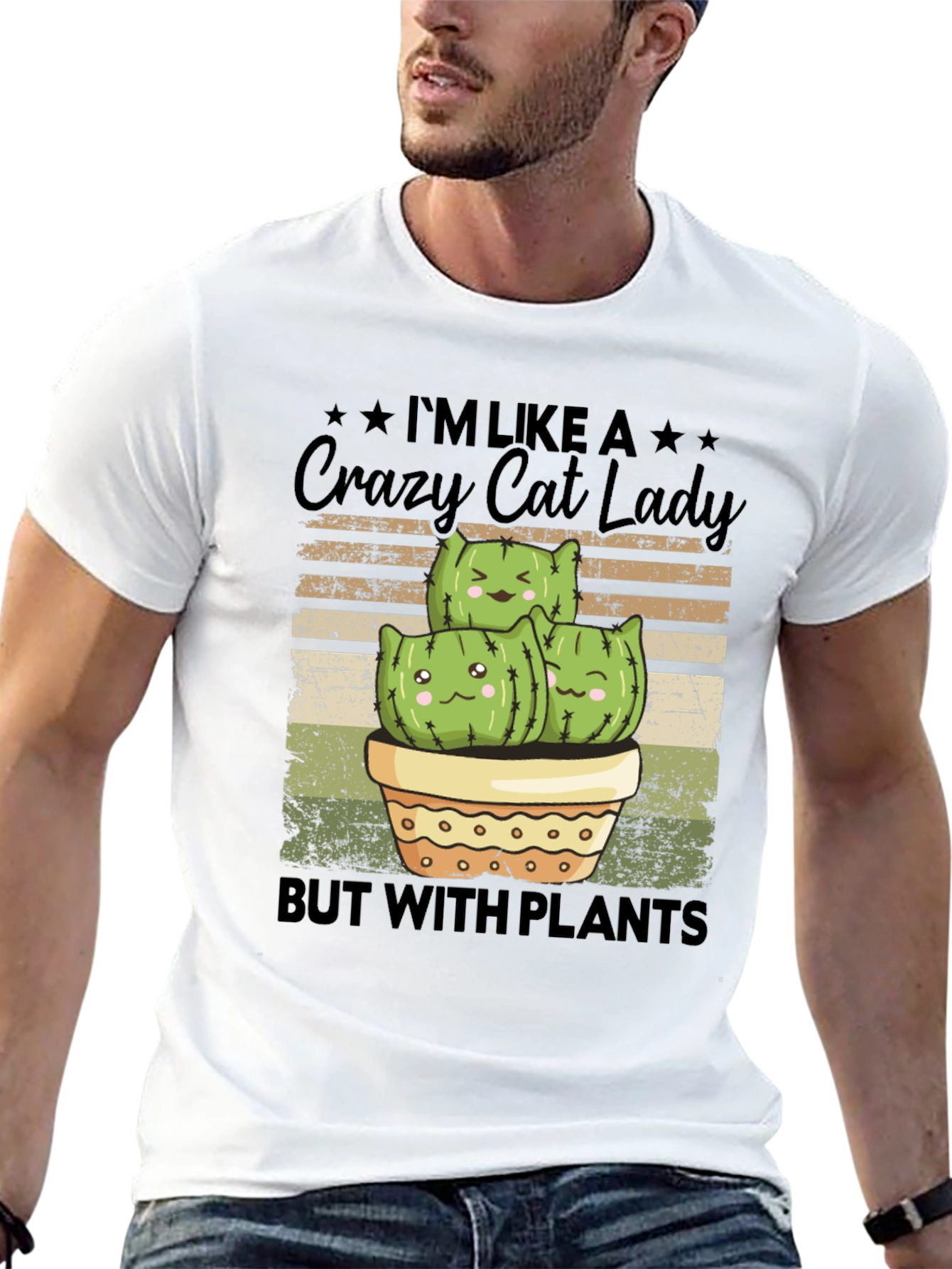 Crazy Cat Lady Plant T-Shirt