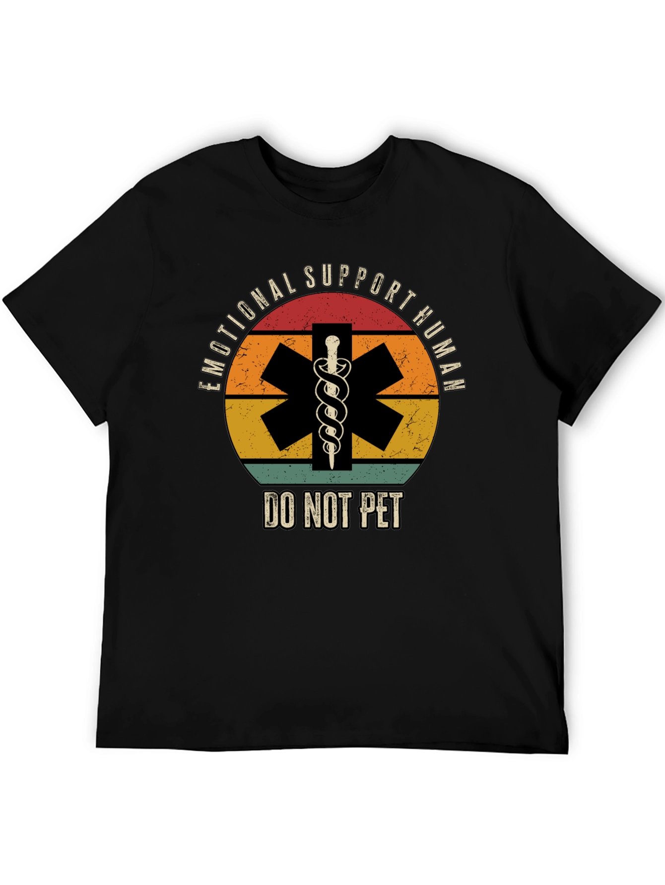 Emotional Support Human T-Shirt - Do Not Pet