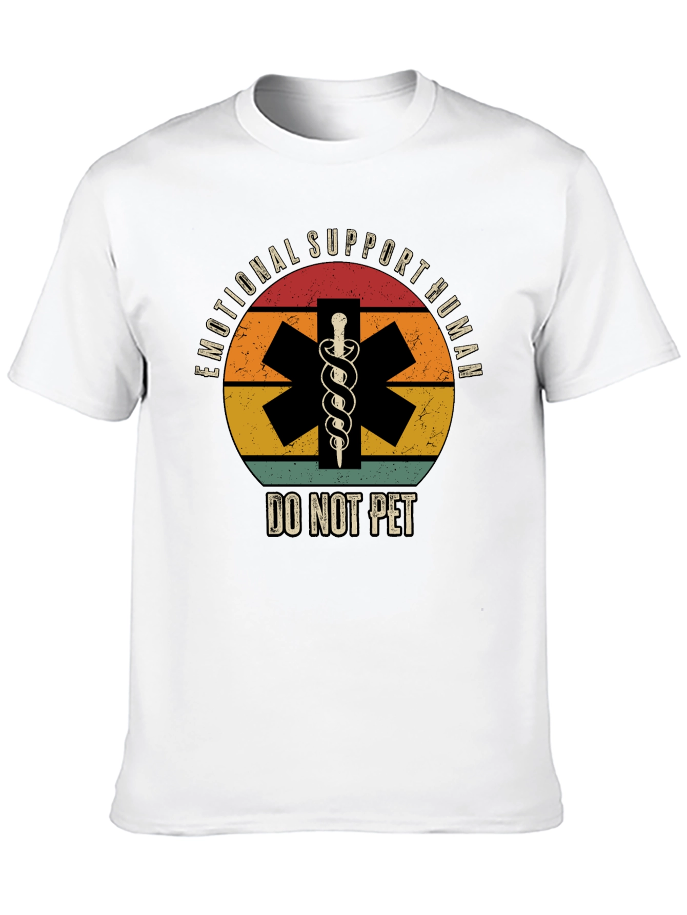 Emotional Support Human T-Shirt - Do Not Pet