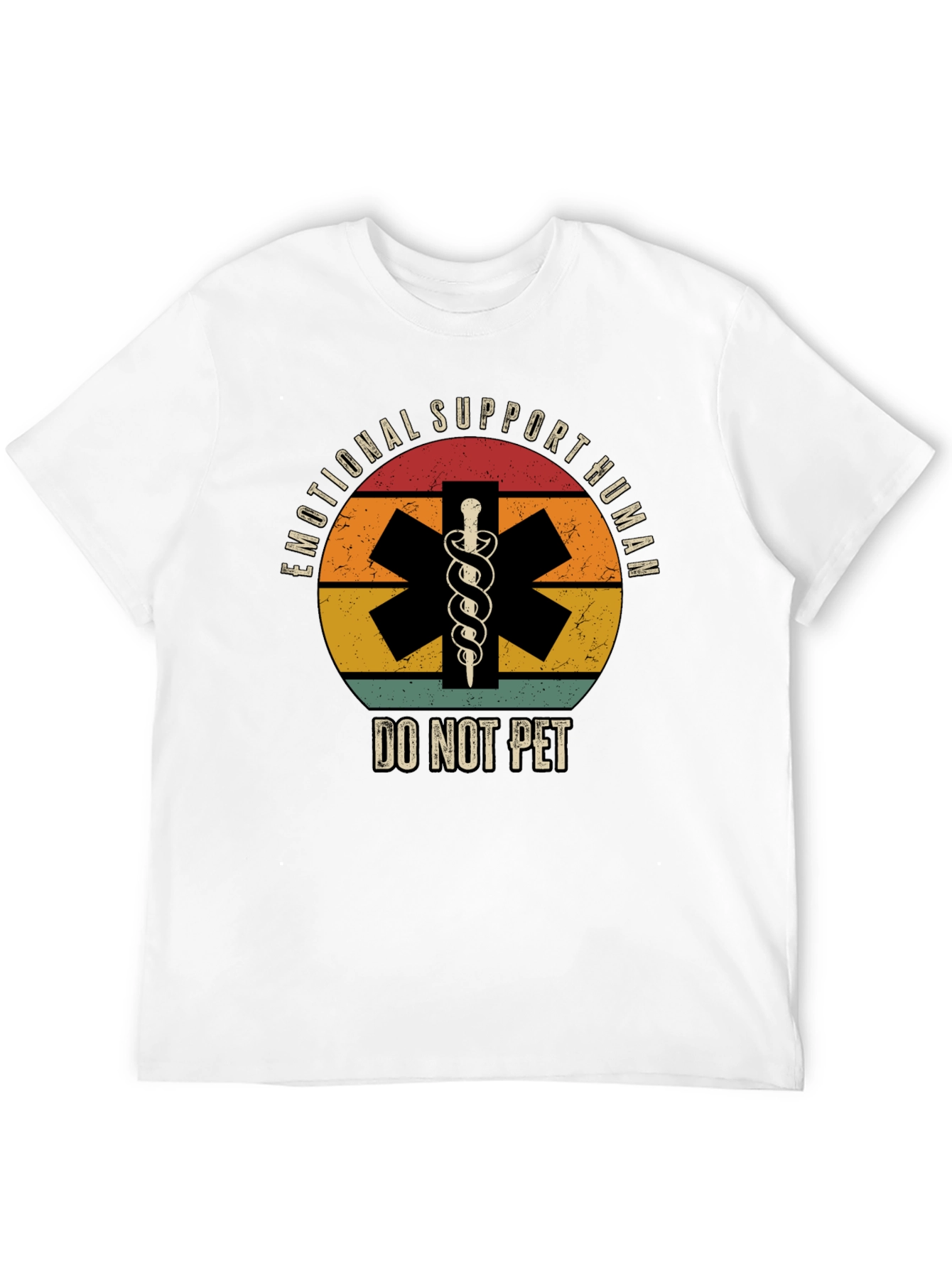 Emotional Support Human T-Shirt - Do Not Pet