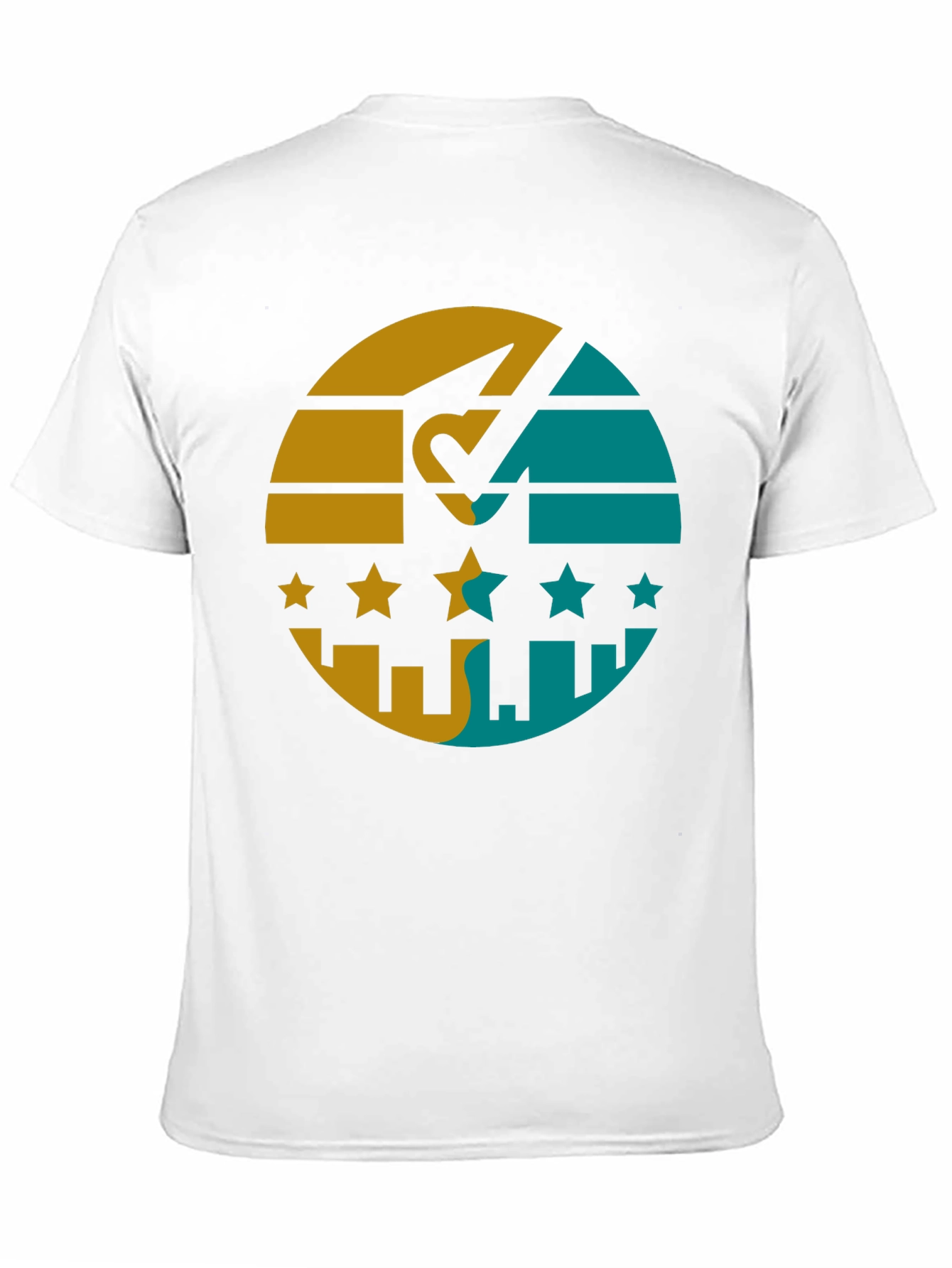 Retro Cityscape Graphic Tee
