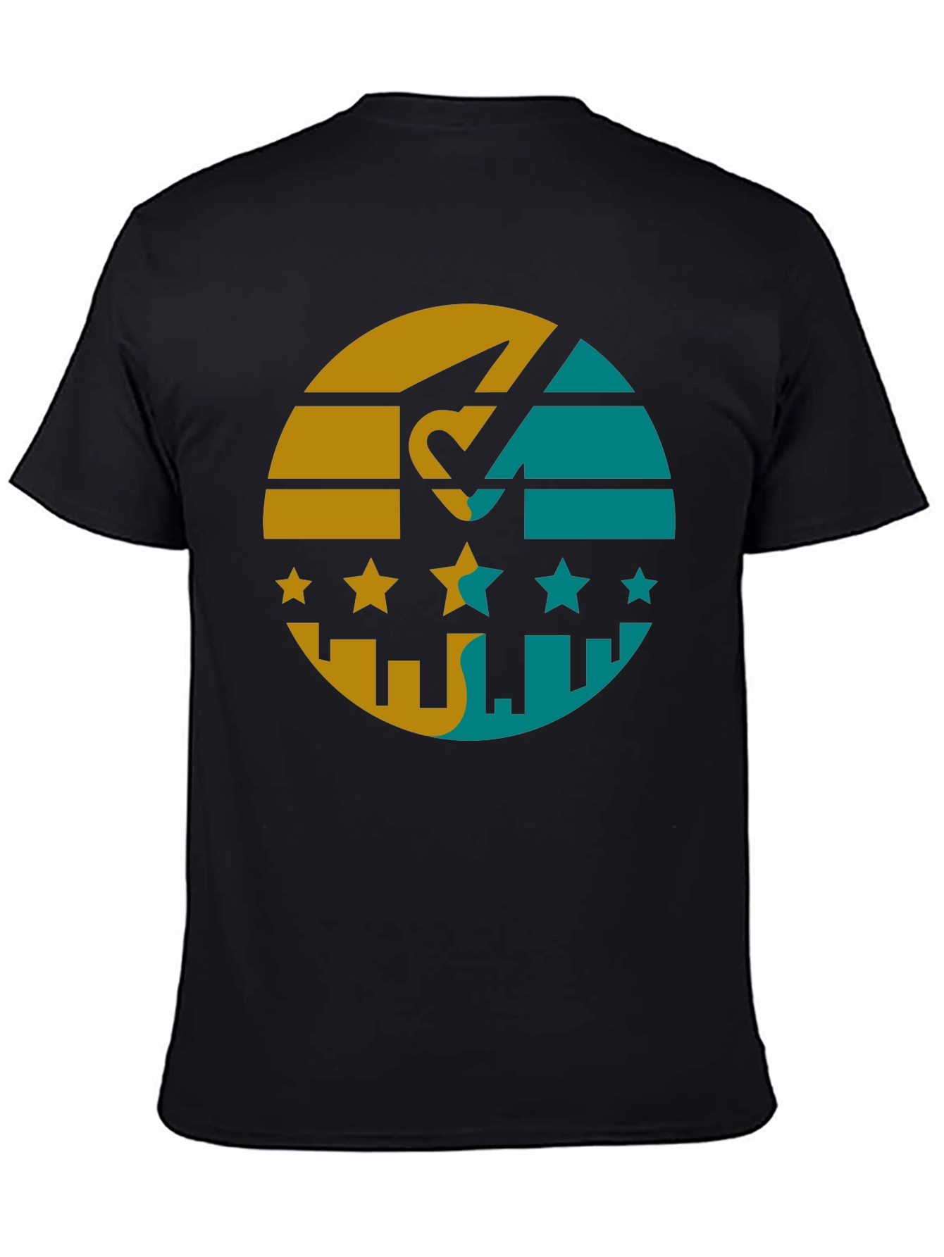 Retro Cityscape Graphic Tee