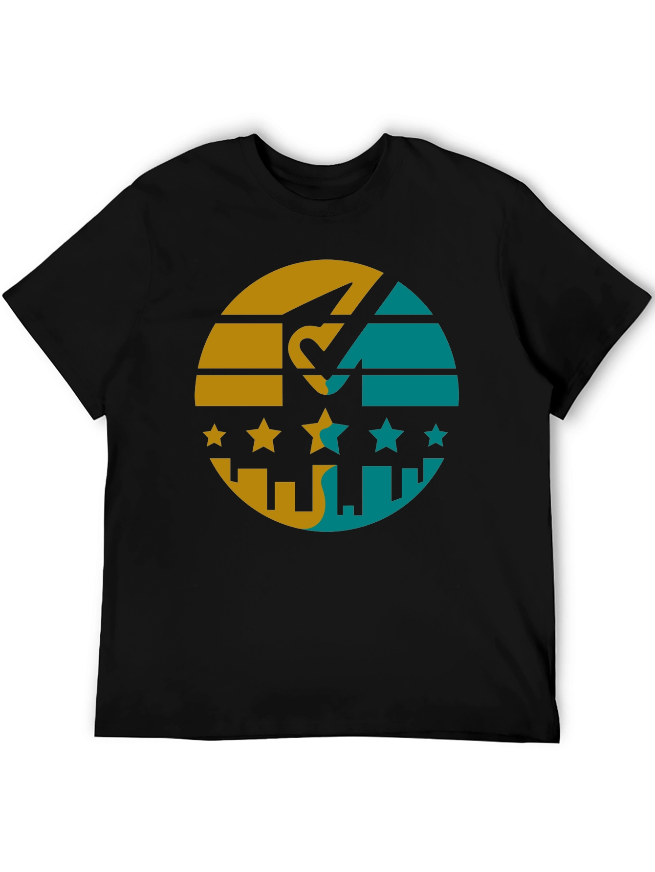 Retro Cityscape Graphic Tee