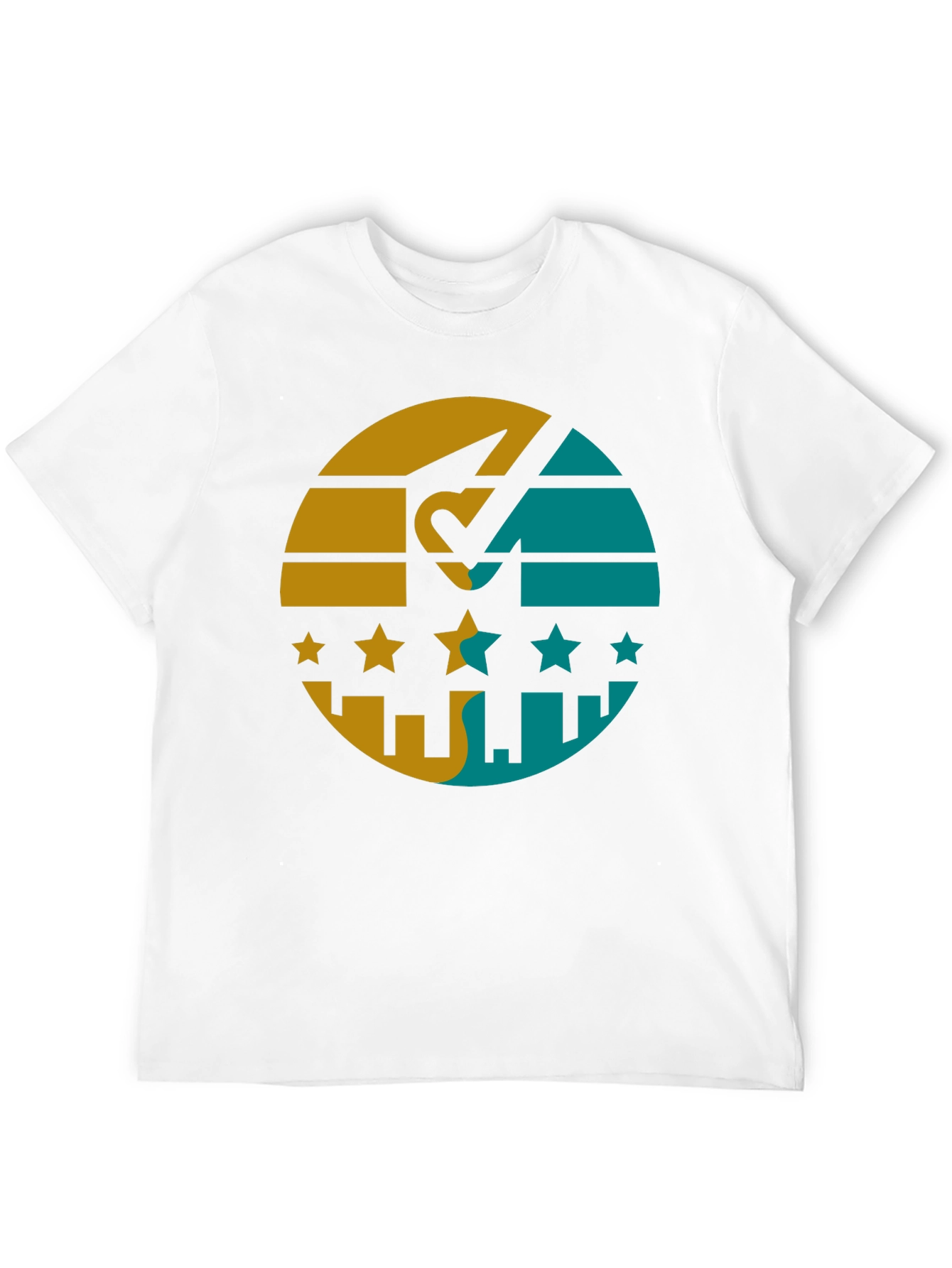 Retro Cityscape Graphic Tee