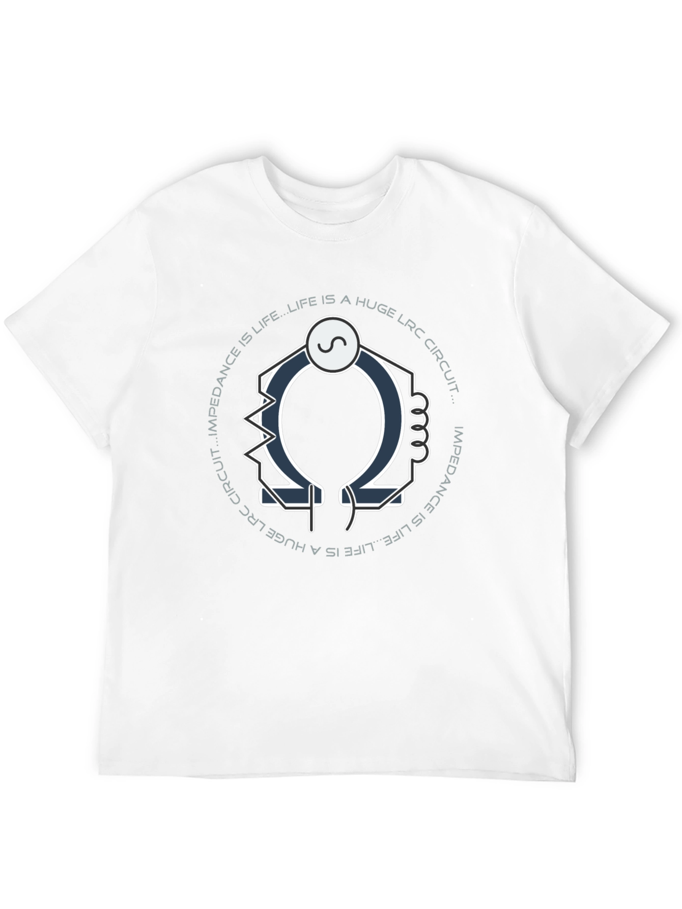 Impedance is Life LRC Circuit Graphic T-Shirt