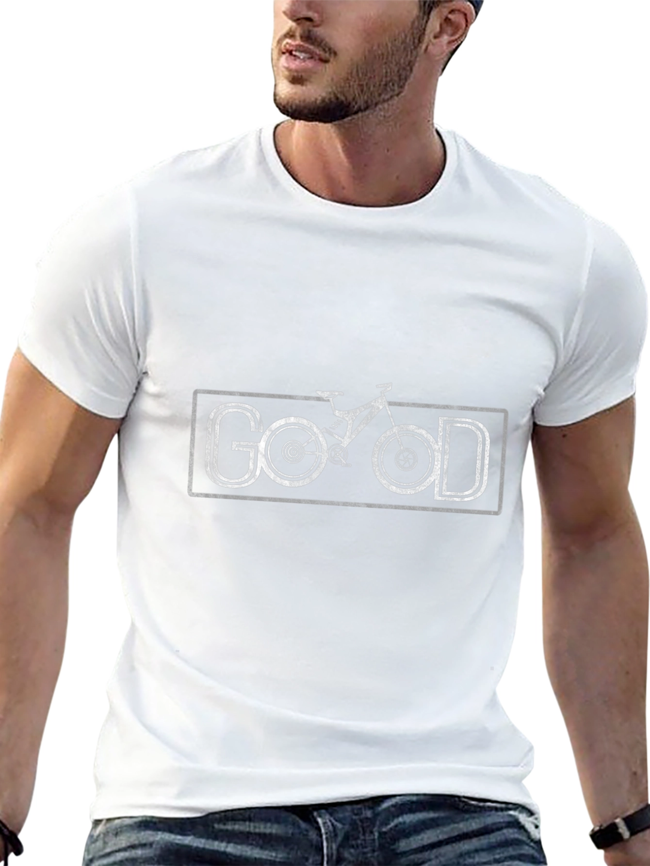 Good Bike Graphic Tee - Black Casual Shirt