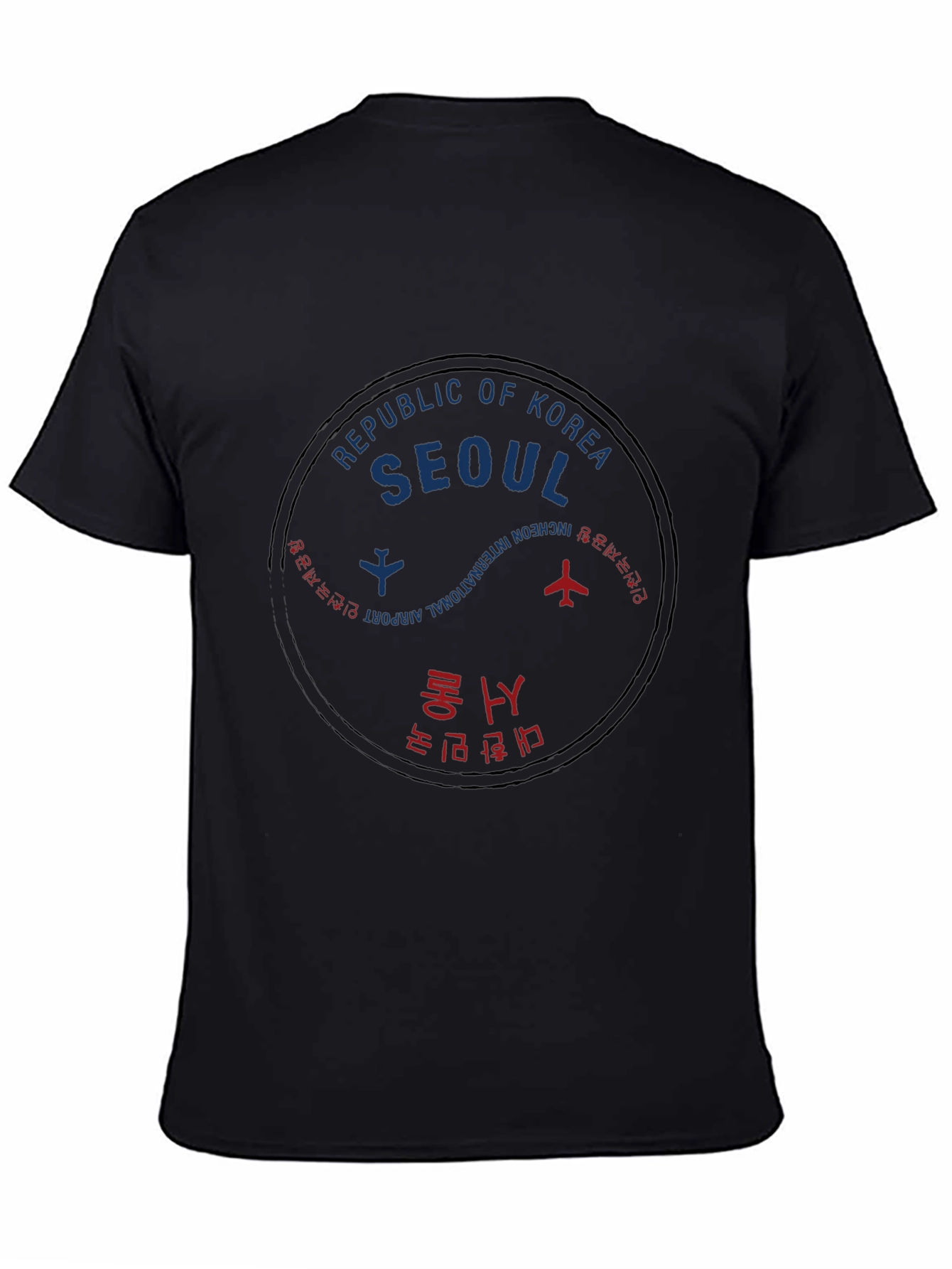 Seoul Korea Stamp Graphic T-Shirt