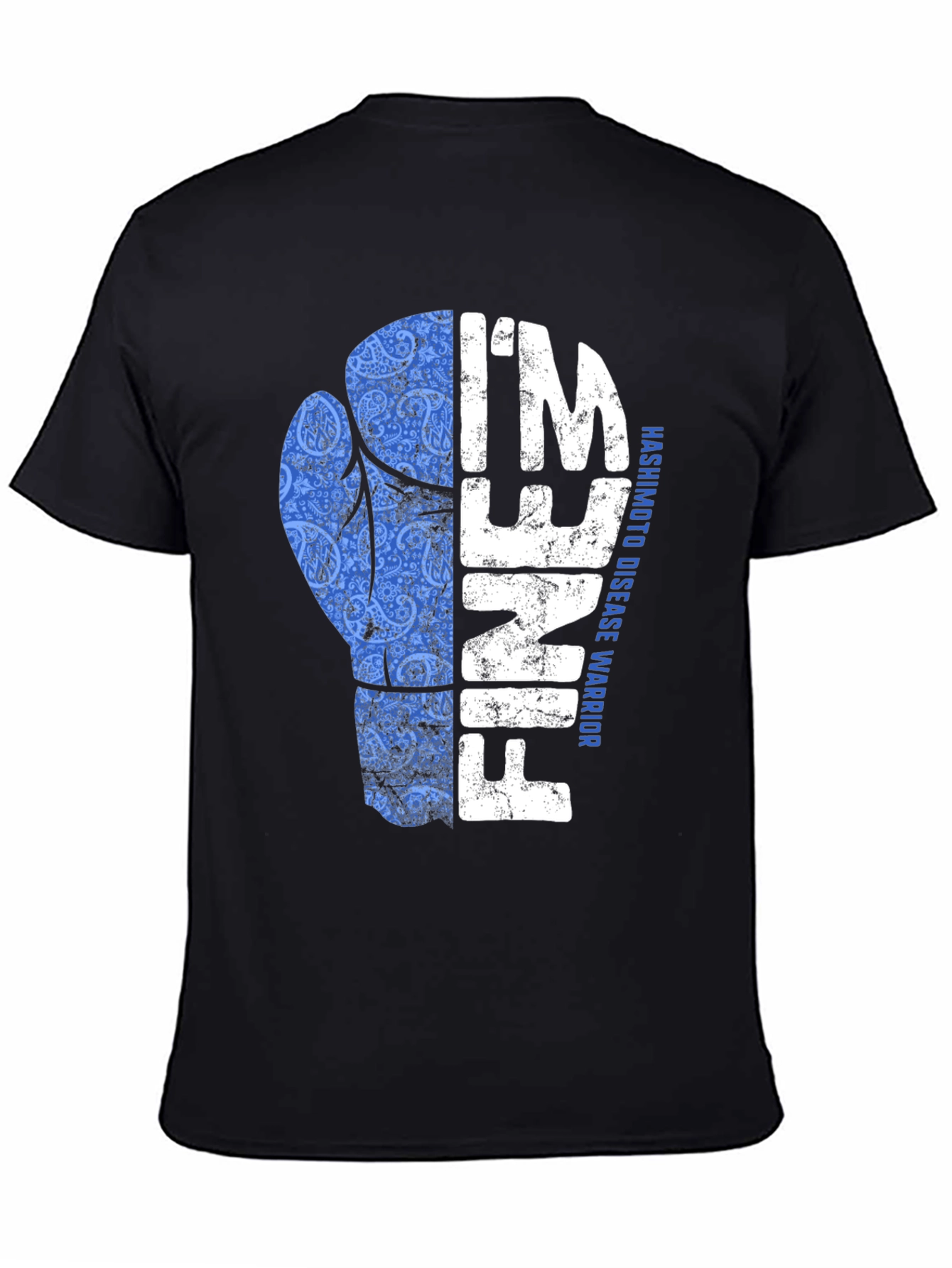 Hashimotos Disease Warrior Graphic T-Shirt