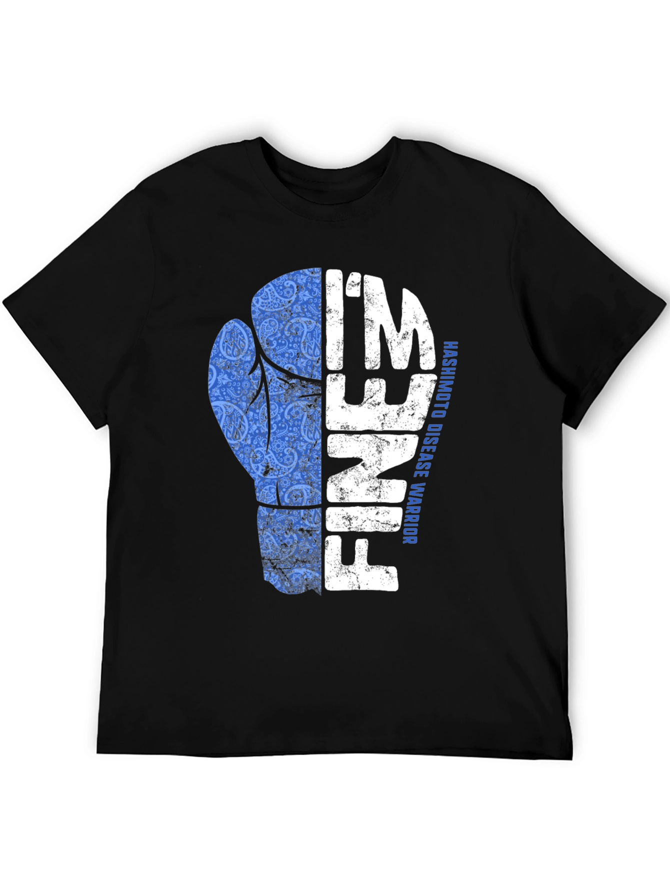 Hashimotos Disease Warrior Graphic T-Shirt