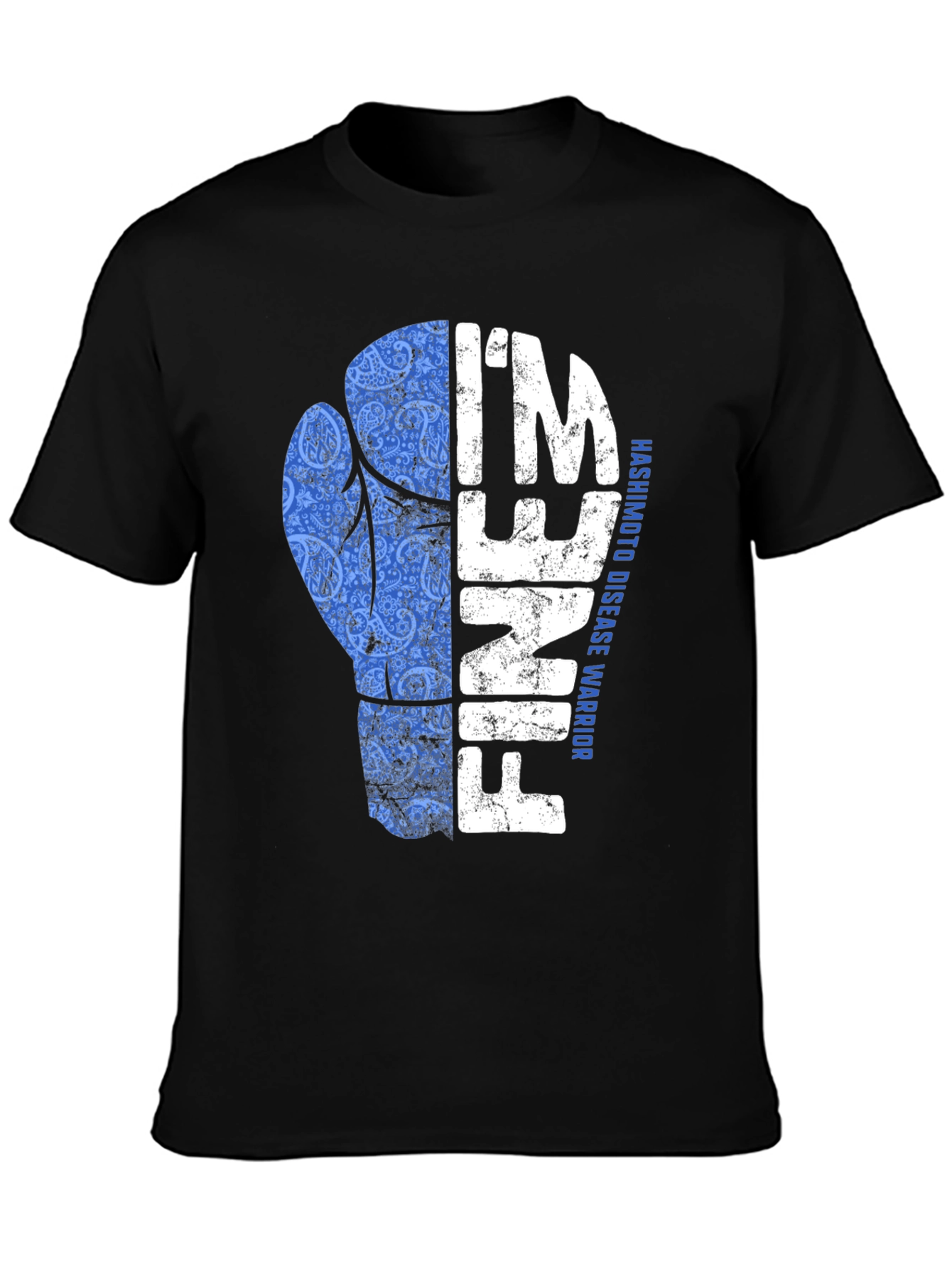 Hashimotos Disease Warrior Graphic T-Shirt