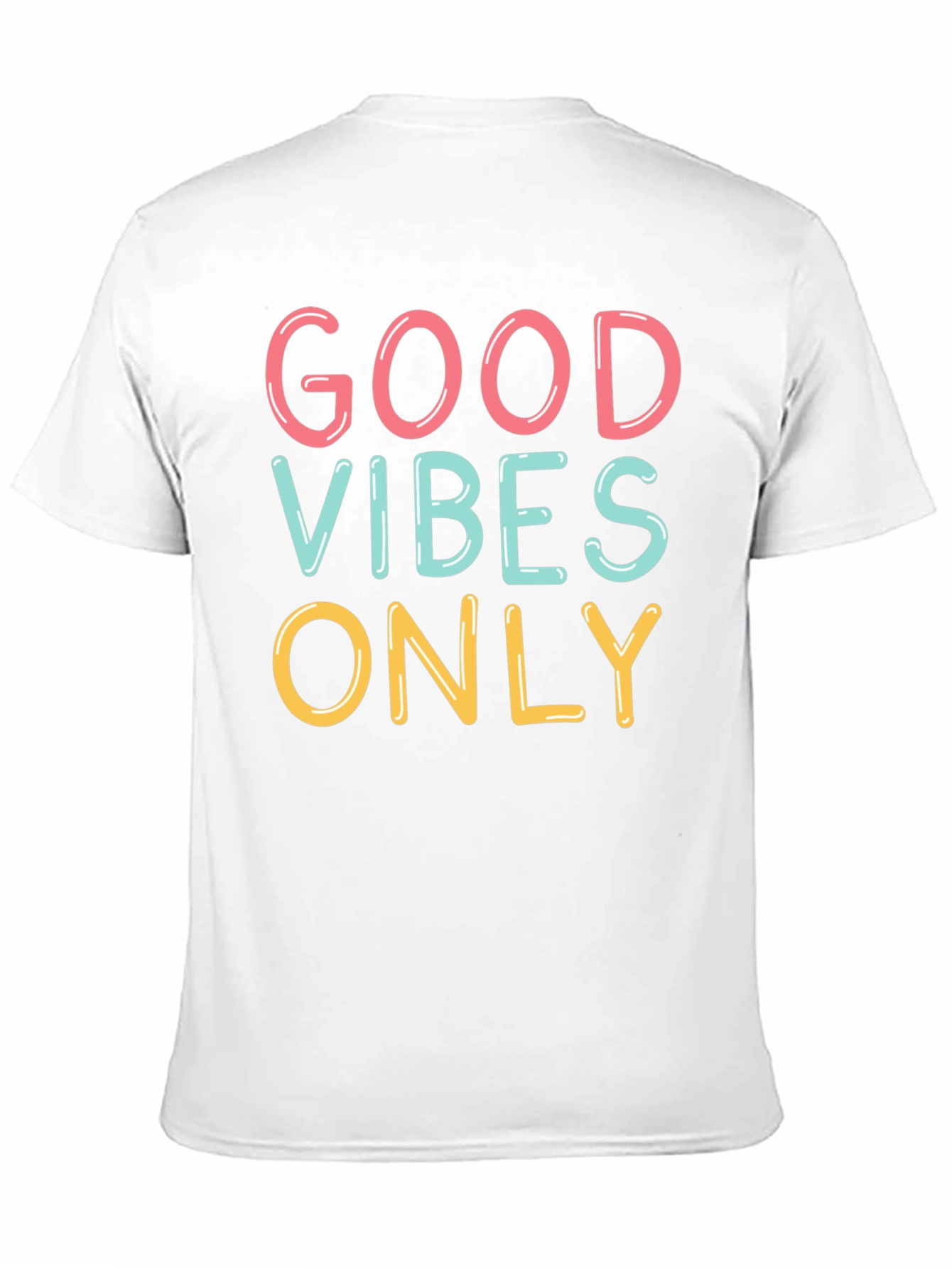 Good Vibes Only Graphic Tee - Black Unisex T-Shirt