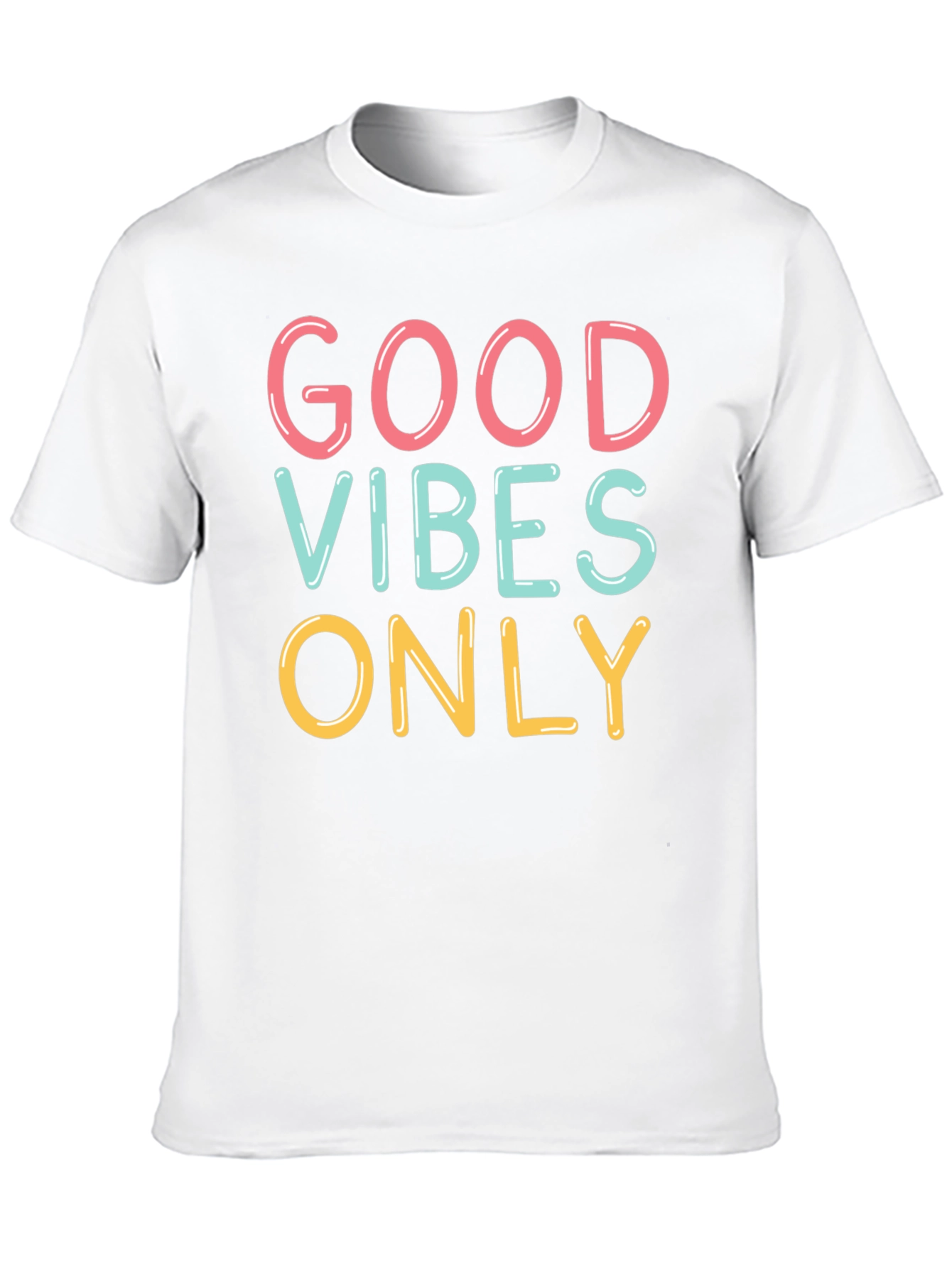 Good Vibes Only Graphic Tee - Black Unisex T-Shirt