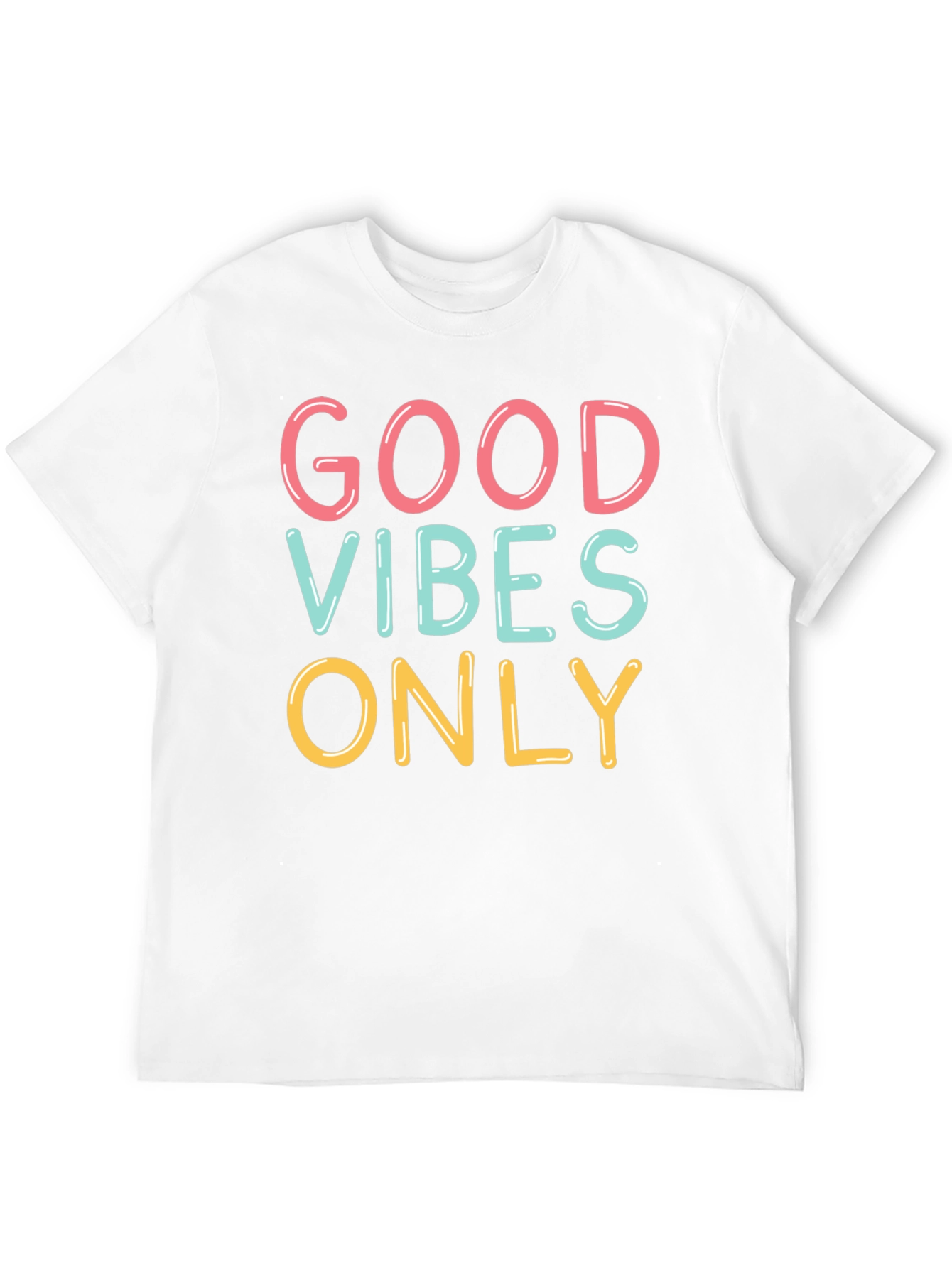 Good Vibes Only Graphic Tee - Black Unisex T-Shirt