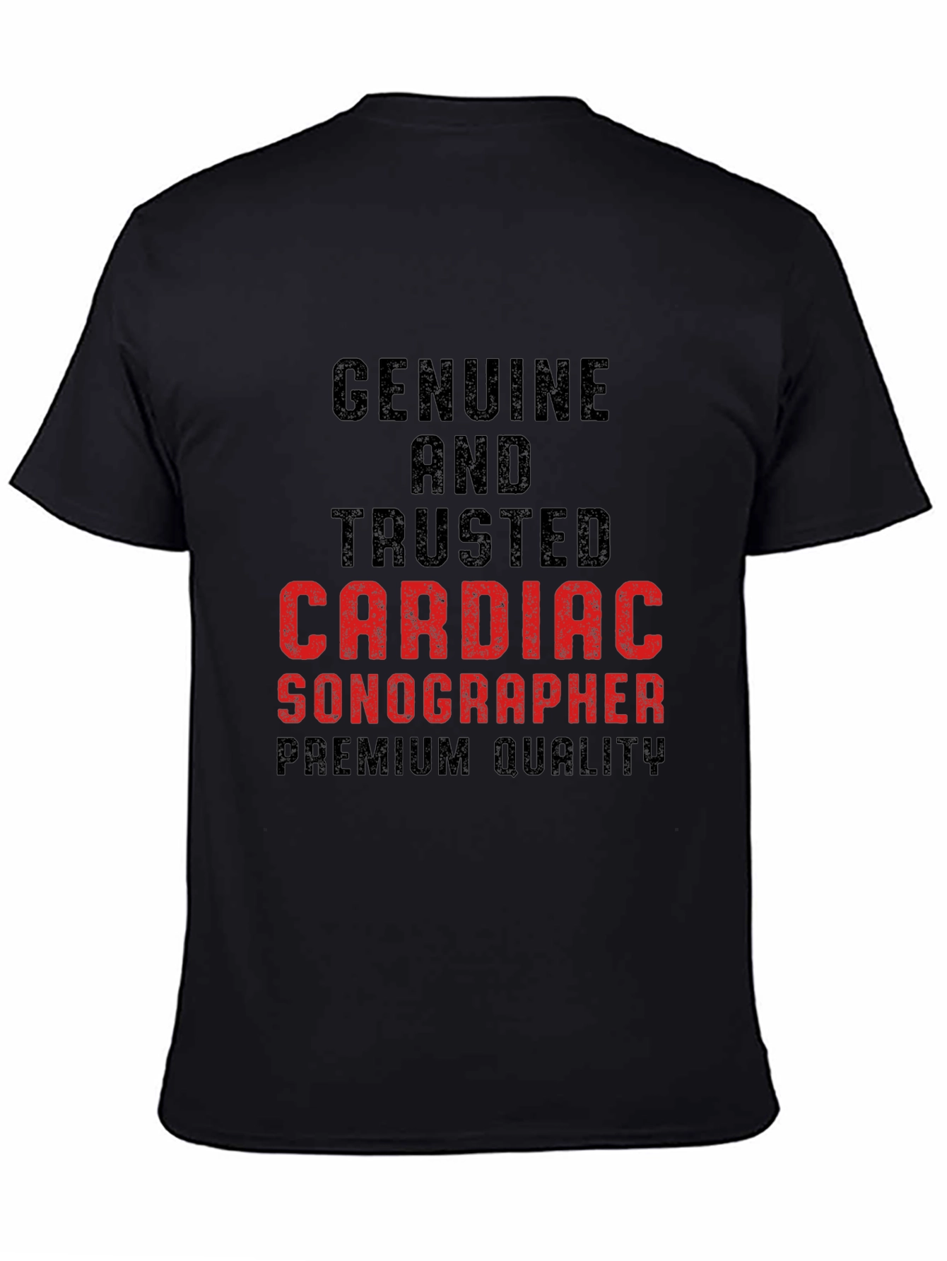 Cardiac Sonographer Premium Quality T-Shirt