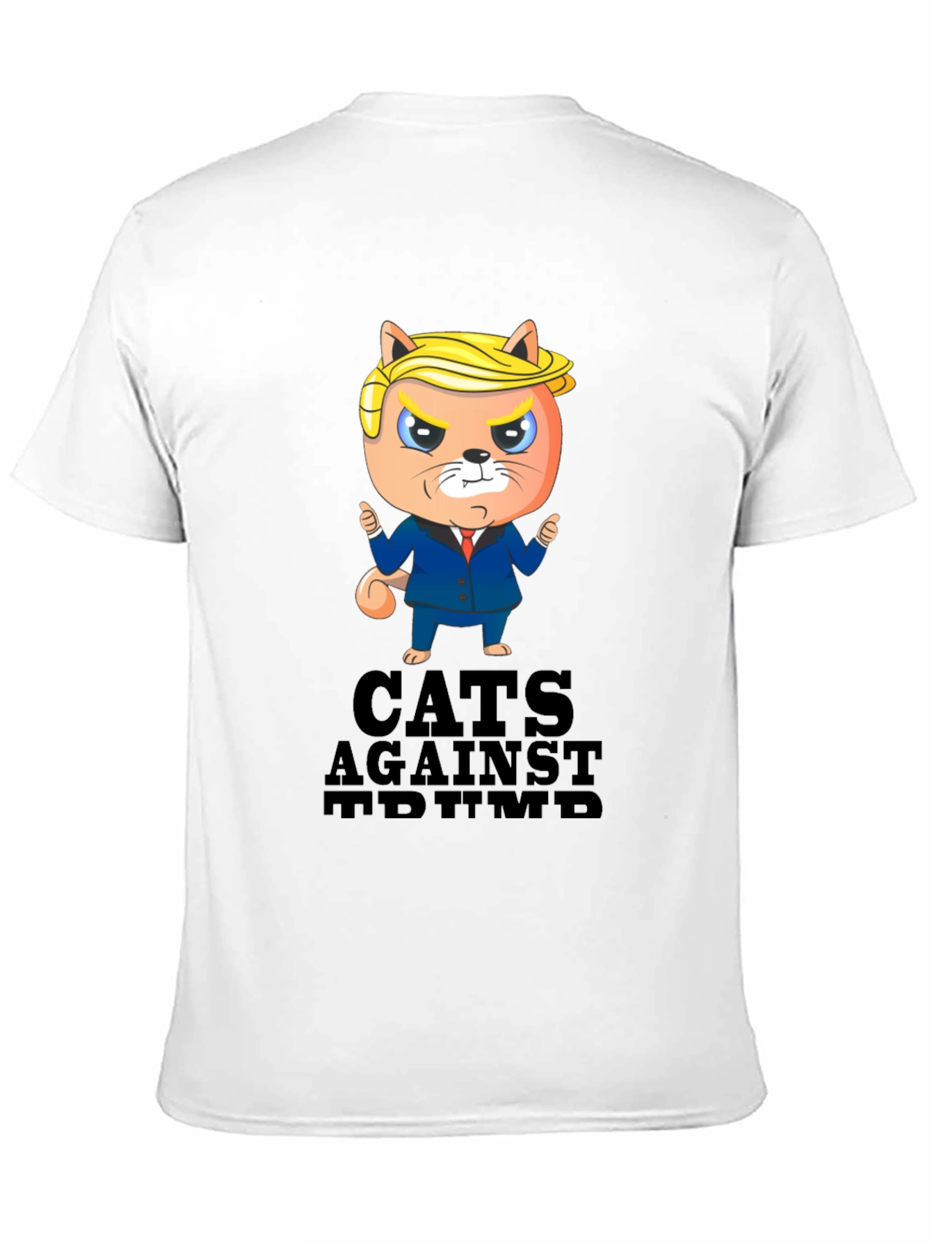 Cats Against Trump T-Shirt - Political Humor Tee