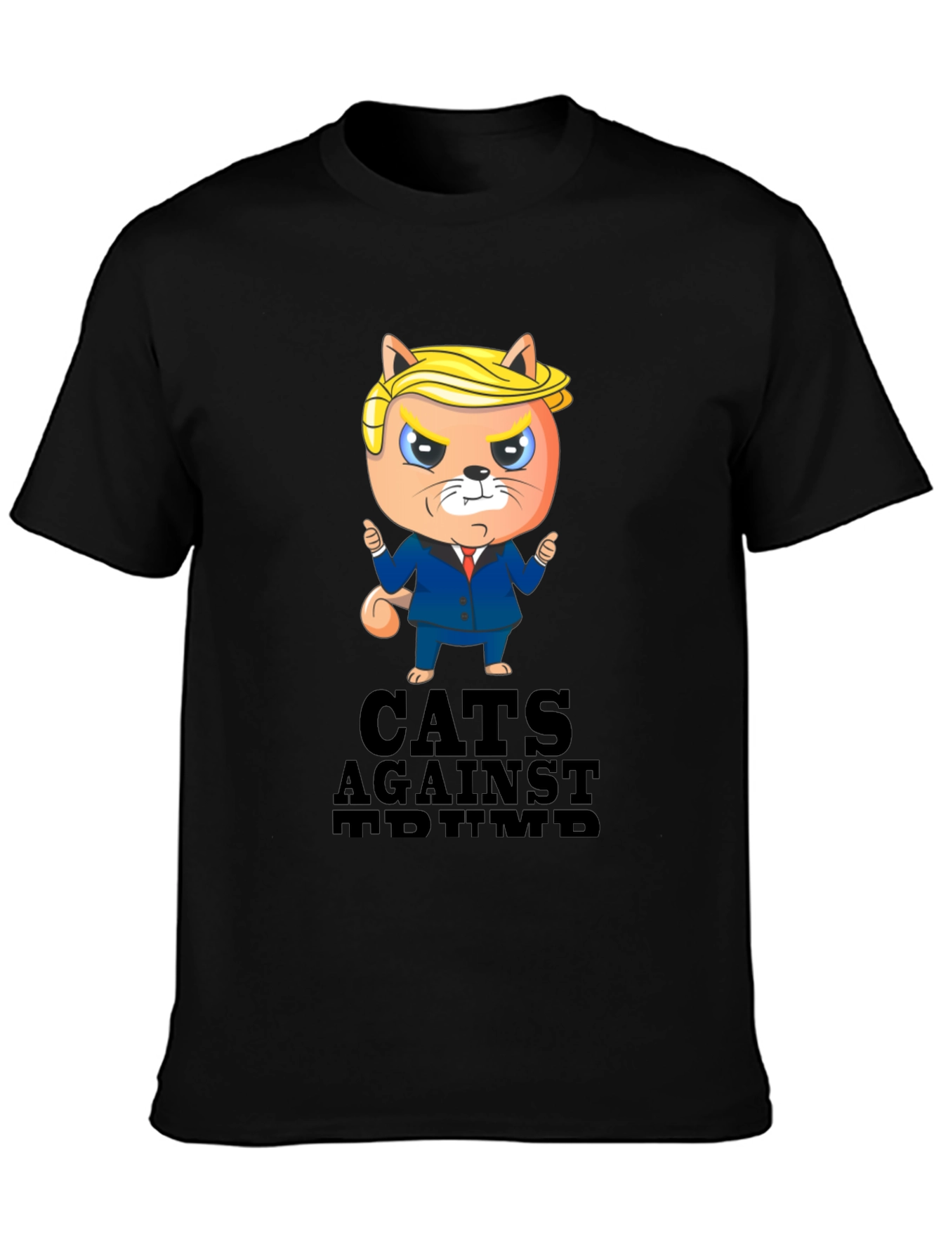 Cats Against Trump T-Shirt - Political Humor Tee