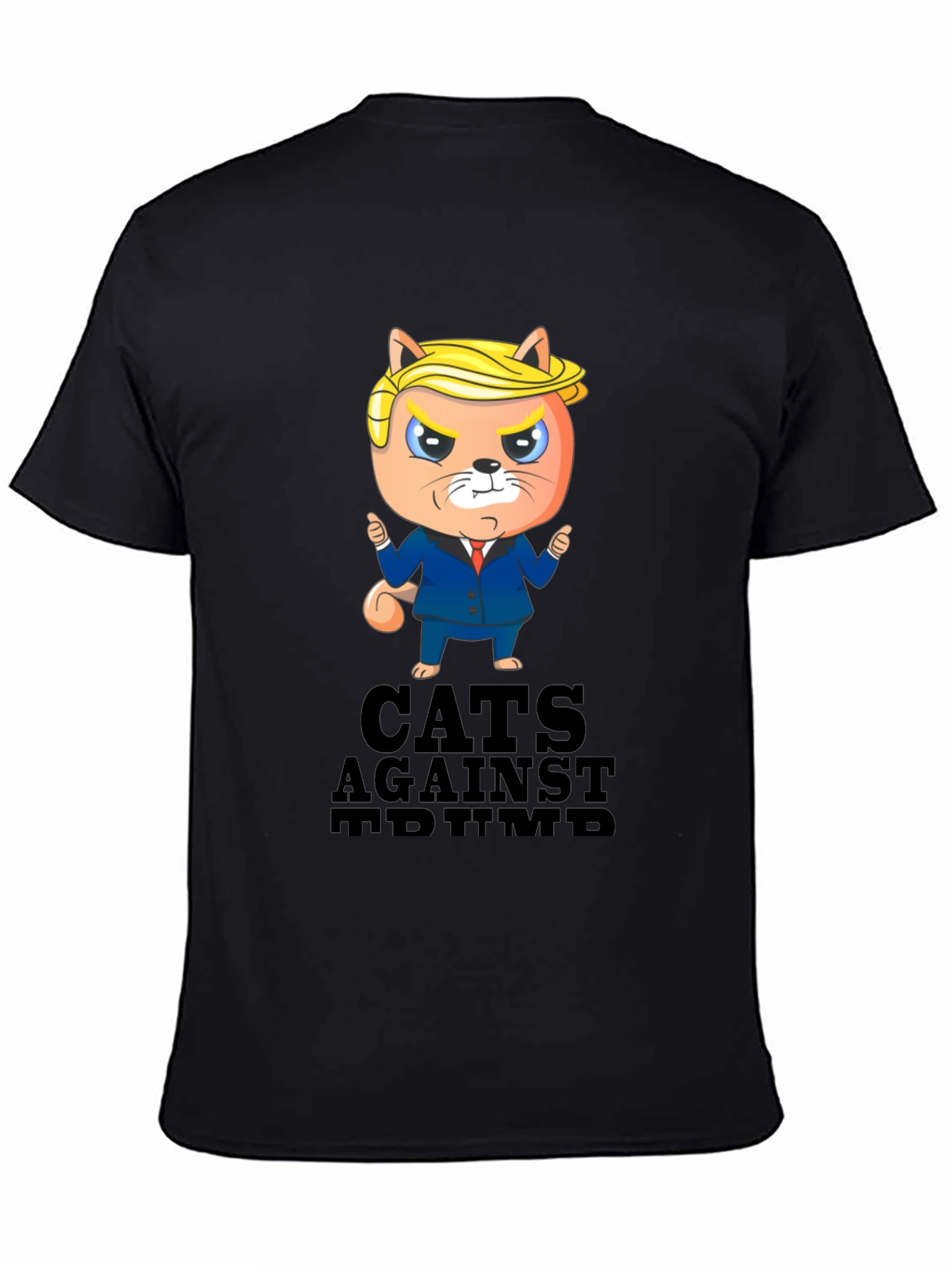 Cats Against Trump T-Shirt - Political Humor Tee