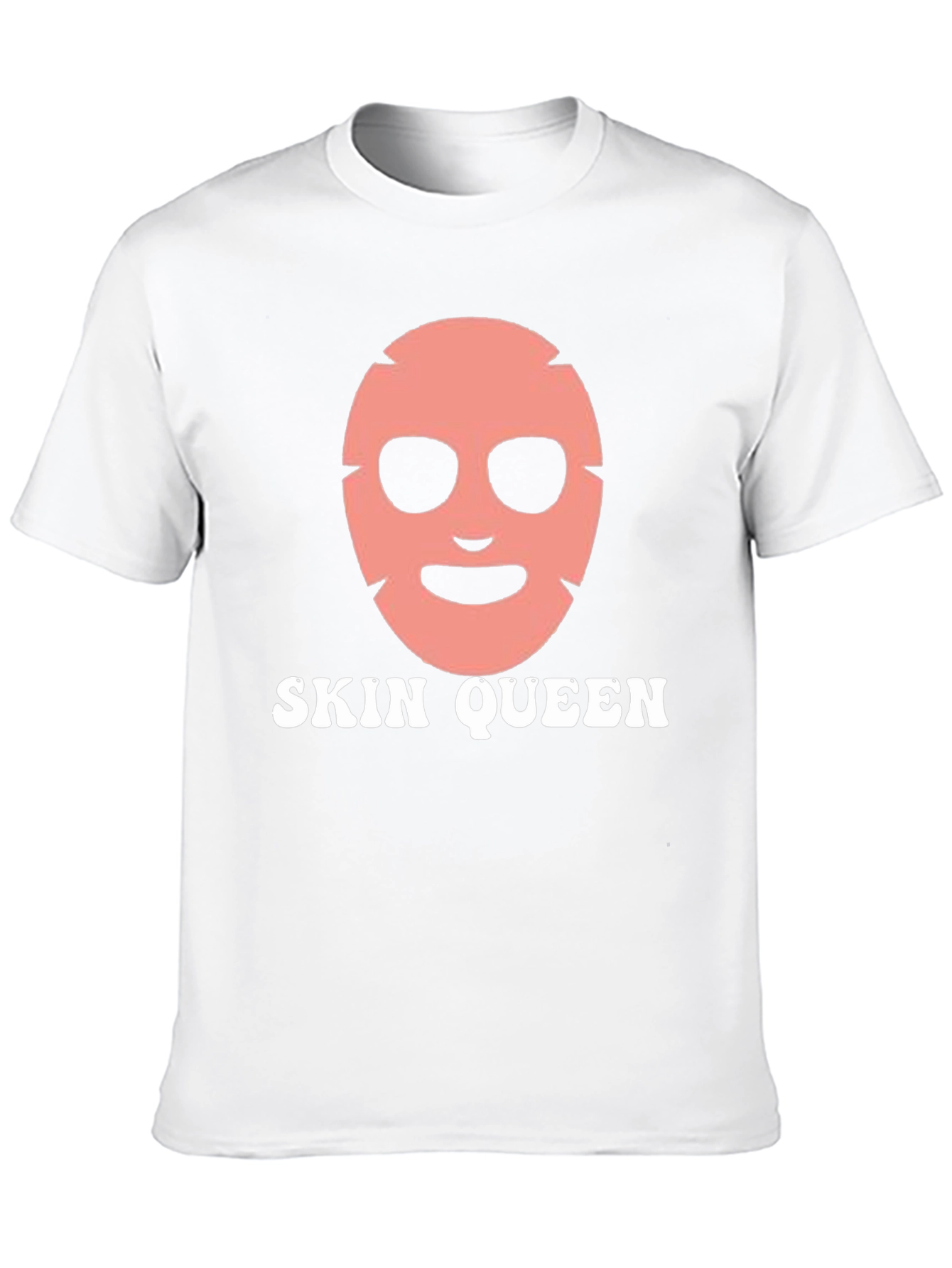 Skin Queen Graphic Tee - Black Cotton T-Shirt