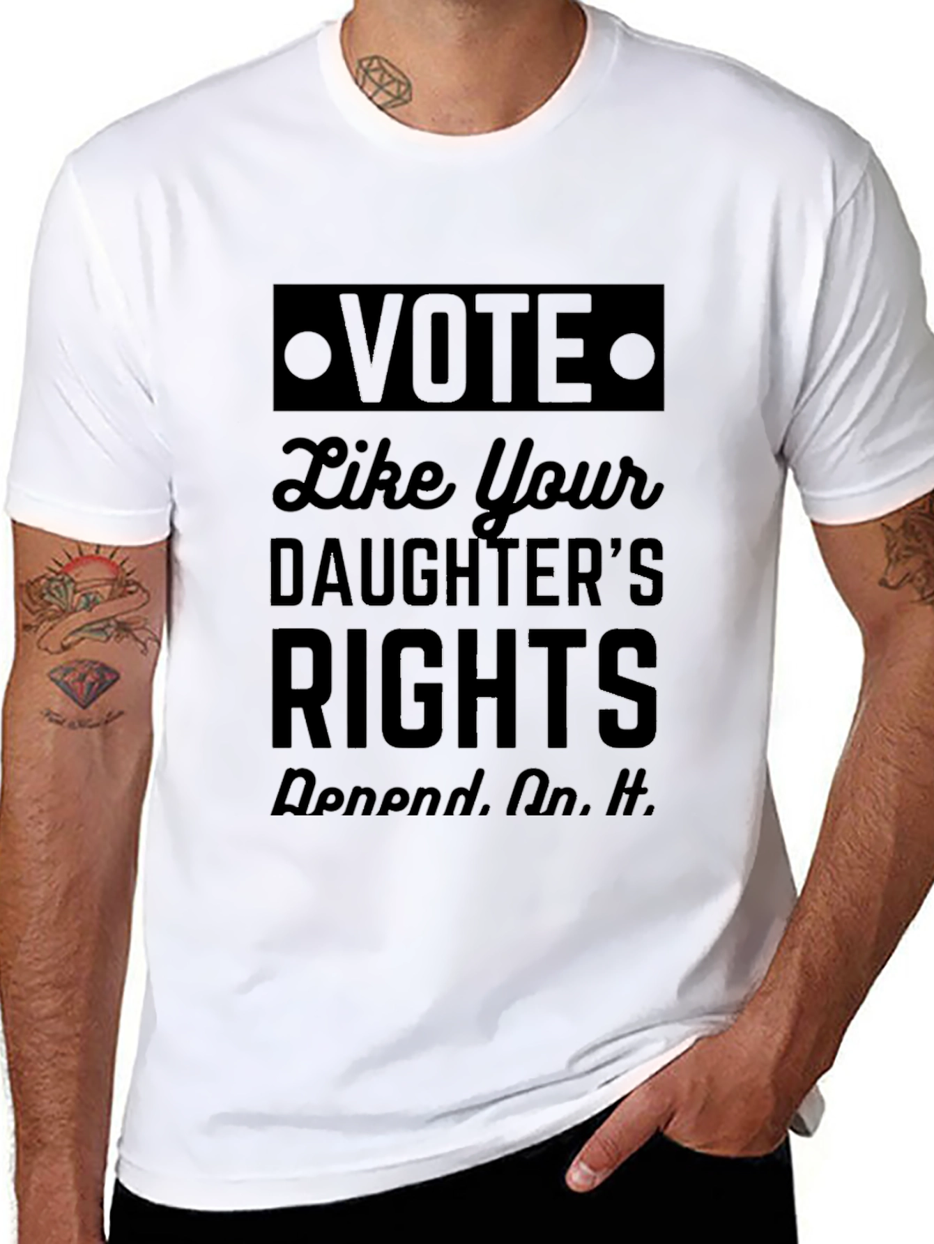 Vote Like Your Daughters Rights T-Shirt