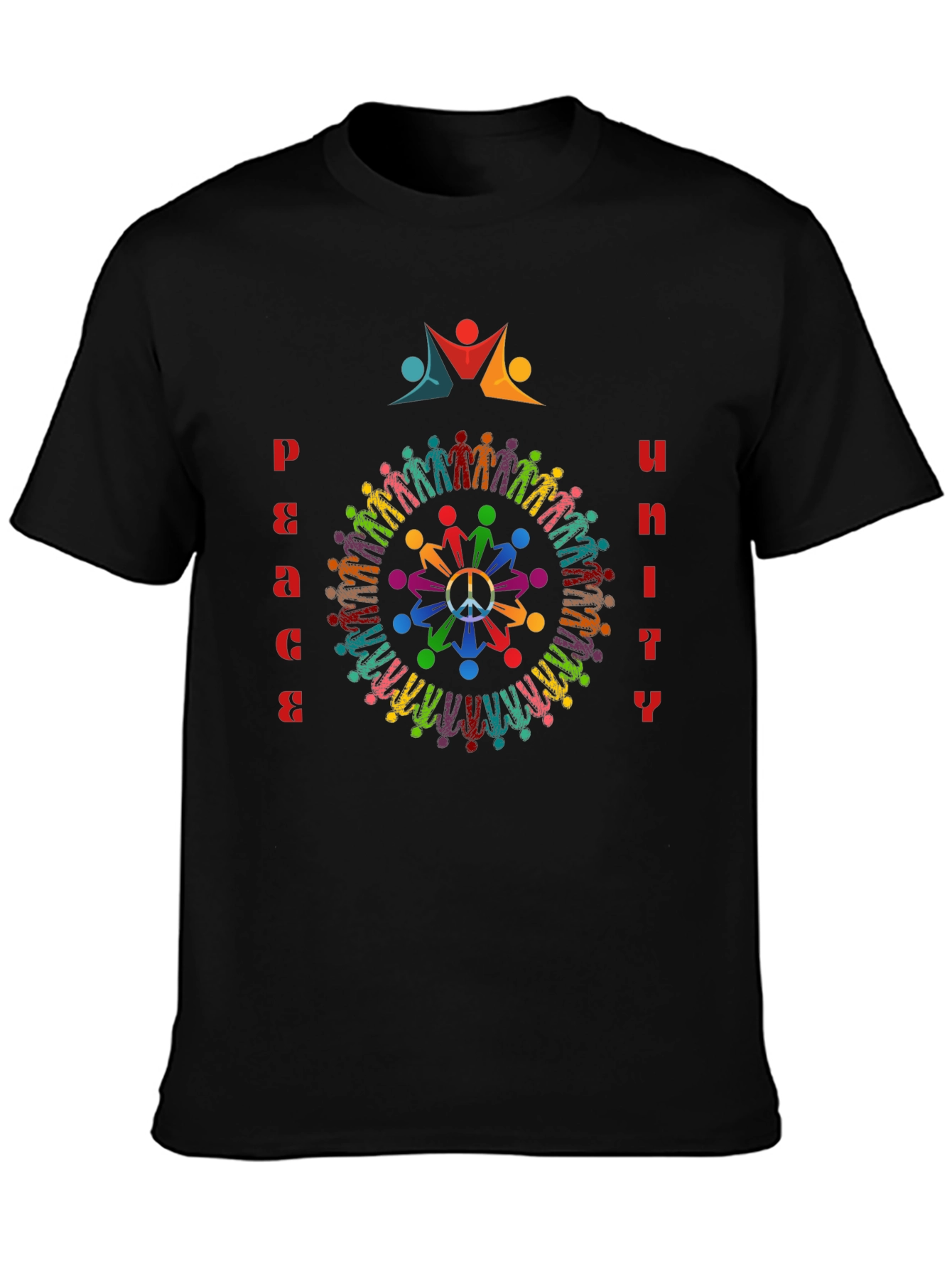 Peace & Unity Graphic T-Shirt - Global Harmony Design