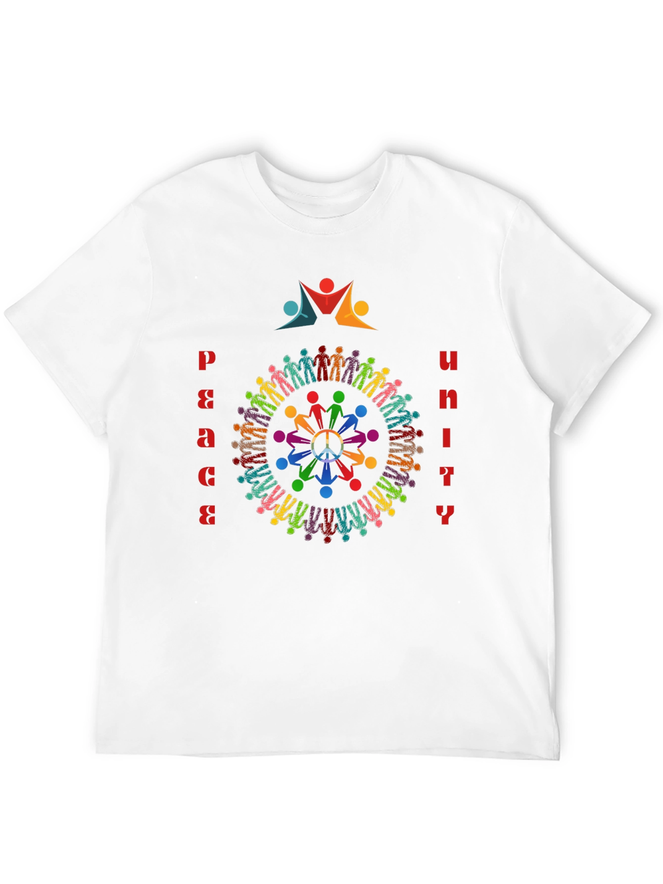 Peace & Unity Graphic T-Shirt - Global Harmony Design