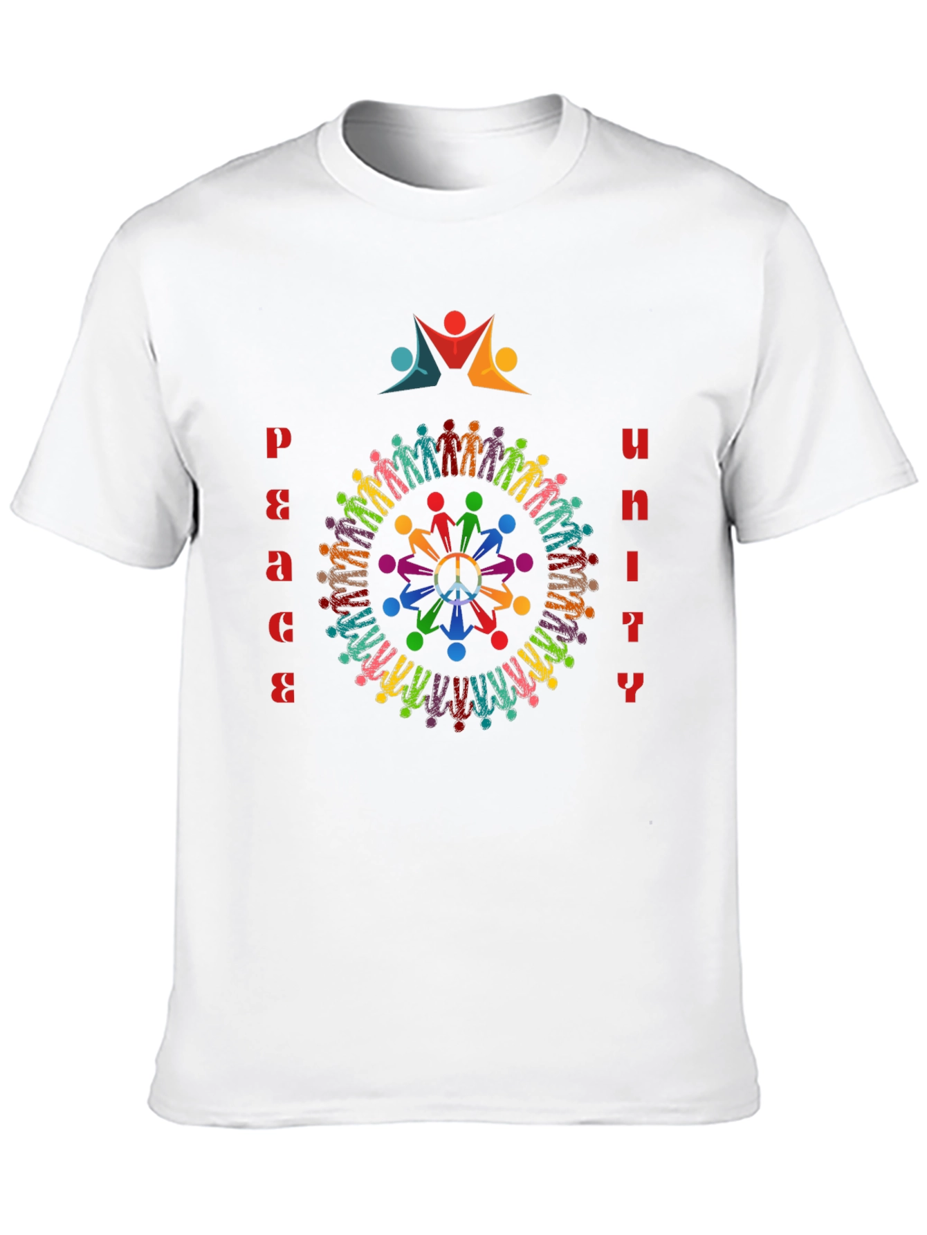 Peace & Unity Graphic T-Shirt - Global Harmony Design