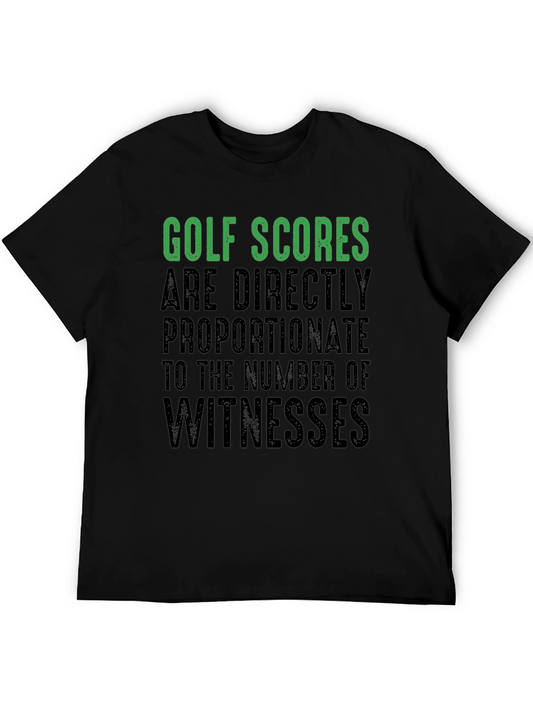 Funny Golf Scores T-Shirt