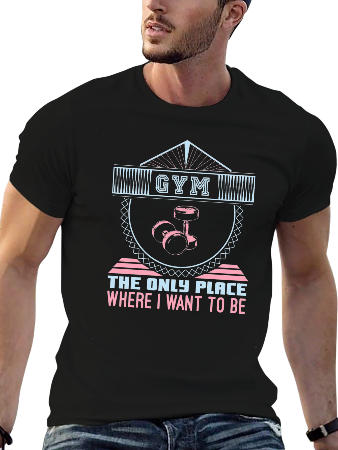 Gym Lover Graphic Tee - Workout Motivation Shirt