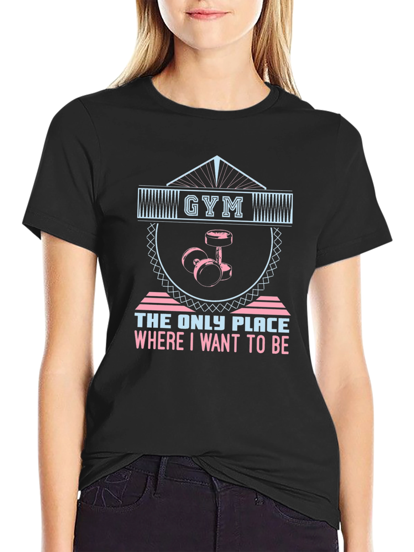 Gym Lover Graphic Tee - Workout Motivation Shirt