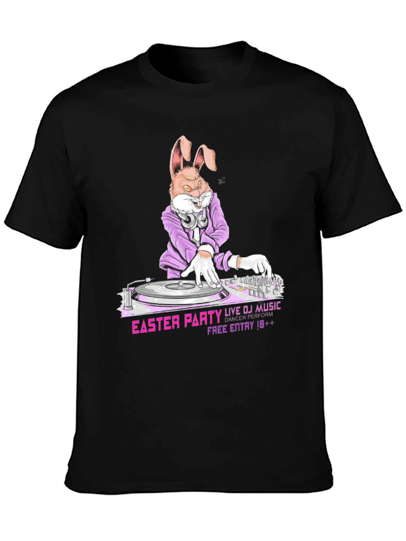 DJ Easter Bunny Party T-Shirt