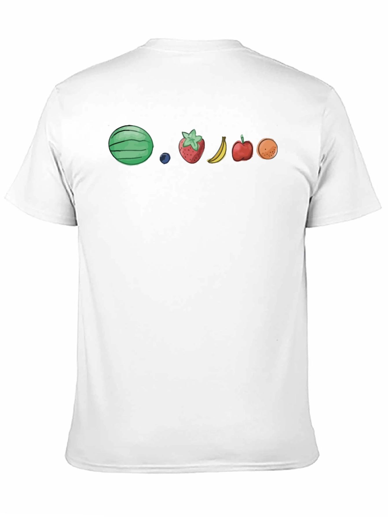 Fruit Lineup Black T-Shirt