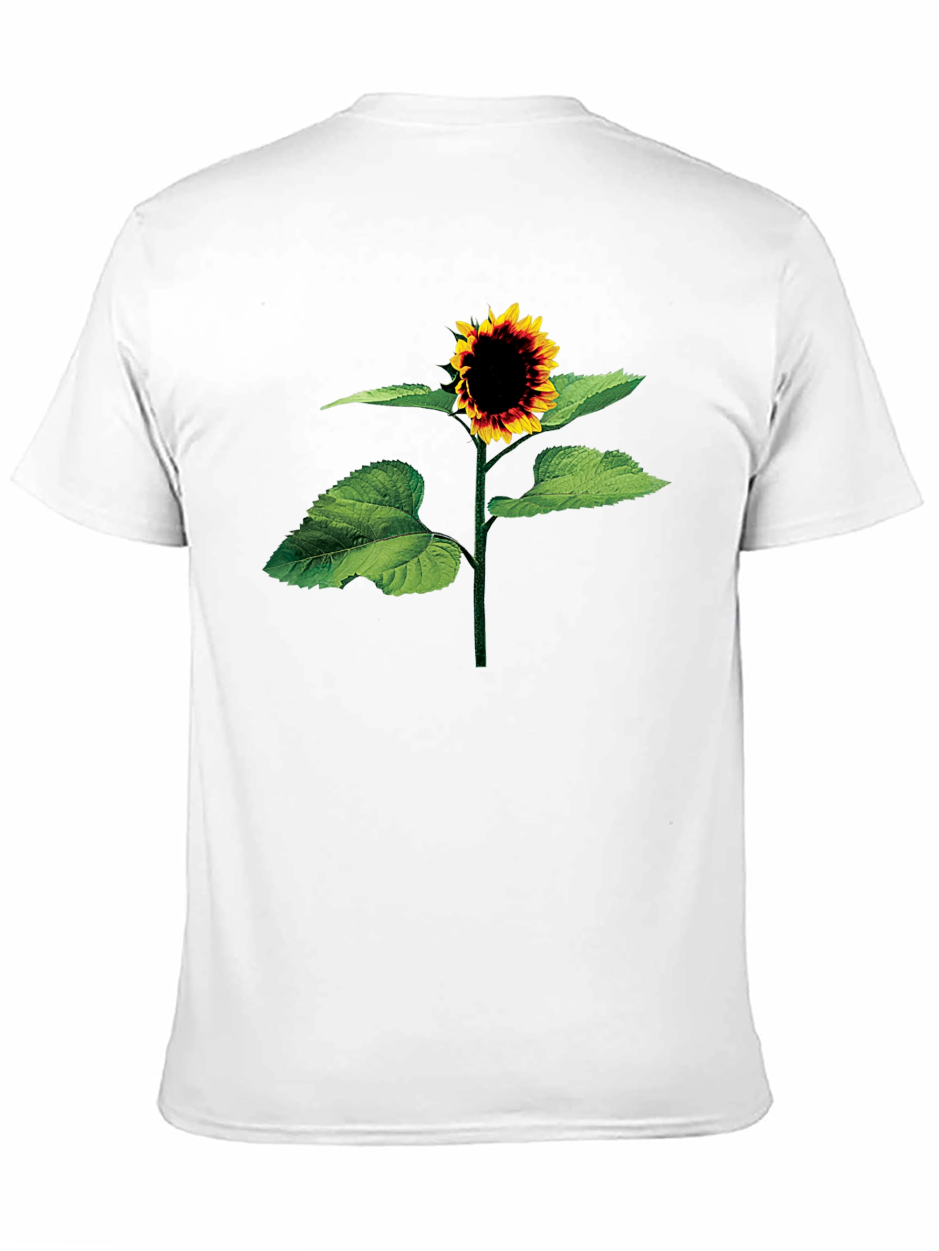 Sunflower Graphic Tee - Stylish Black T-Shirt