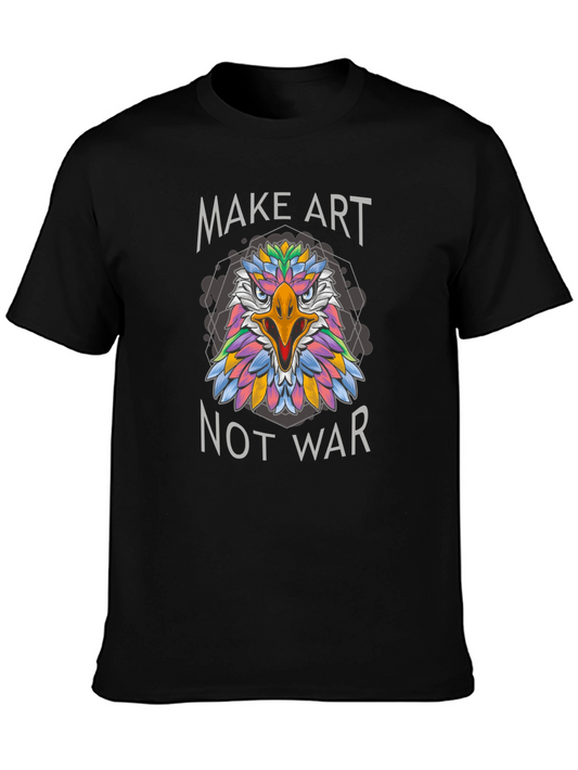 Make Art Not War Graphic Tee