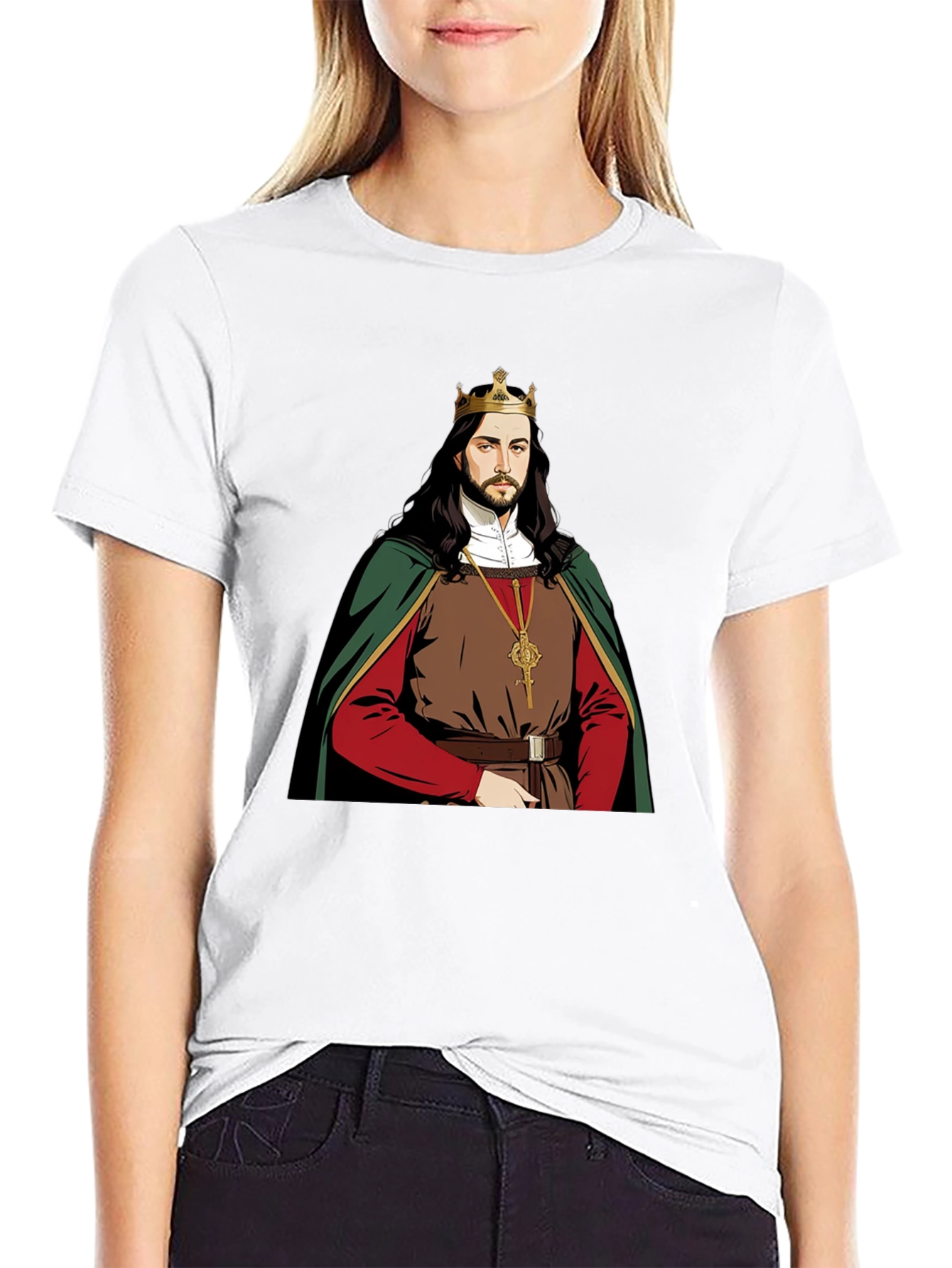 Medieval King Graphic T-Shirt