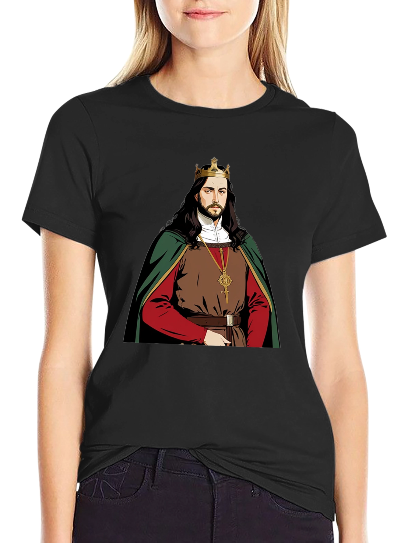 Medieval King Graphic T-Shirt