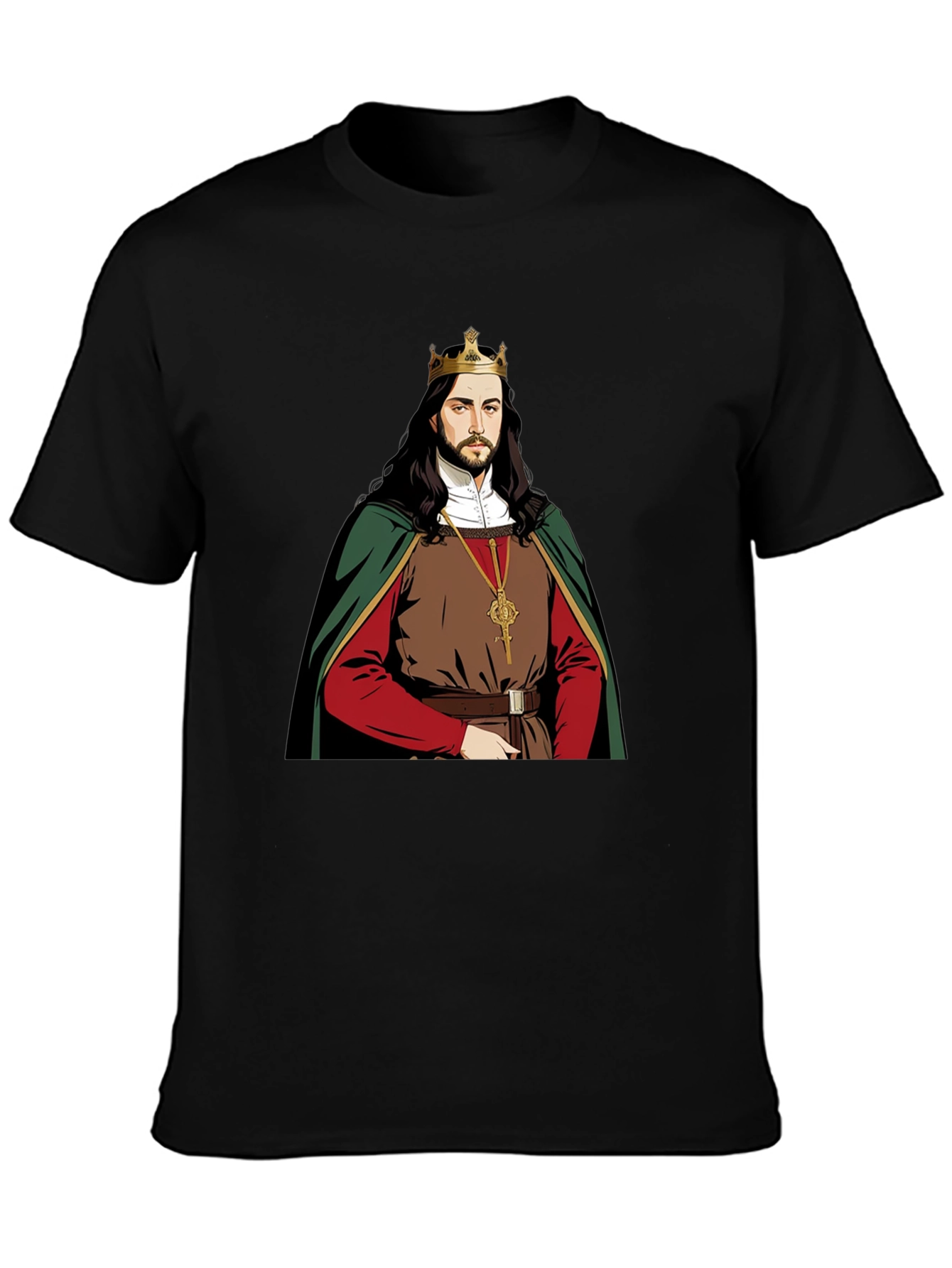 Medieval King Graphic T-Shirt
