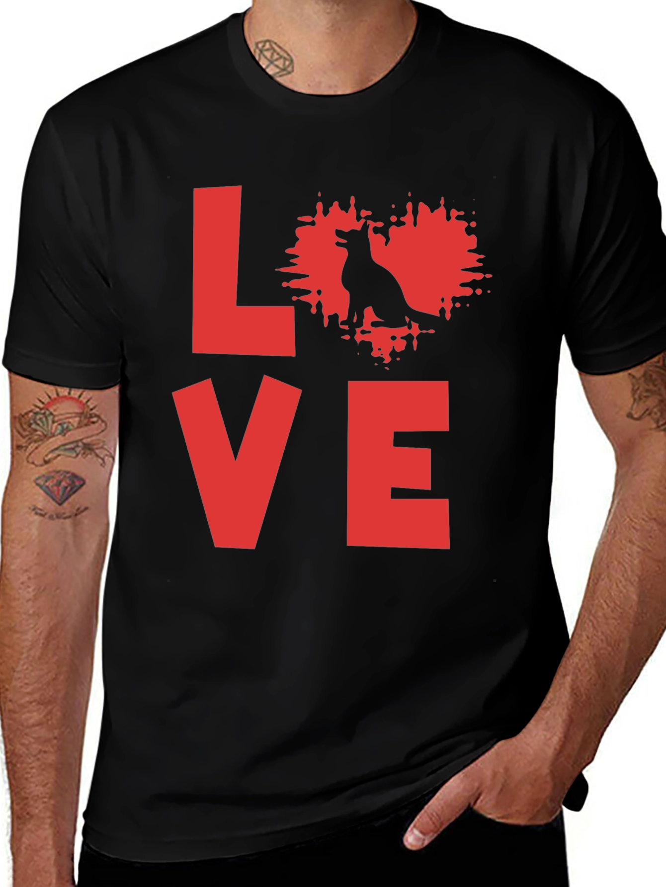 Love Dog Breed T-Shirt -  Unisex Graphic Tee