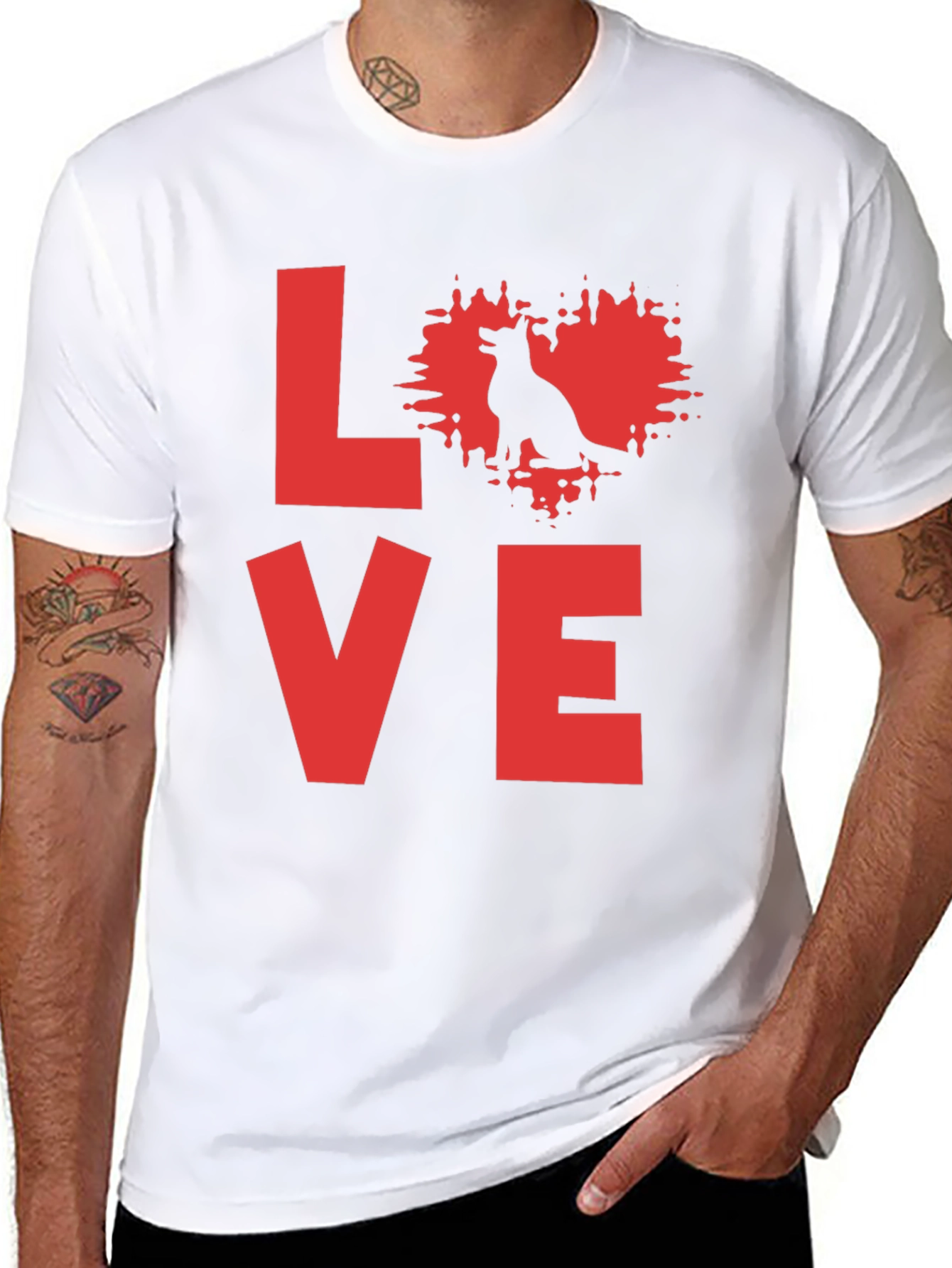 Love Dog Breed T-Shirt -  Unisex Graphic Tee