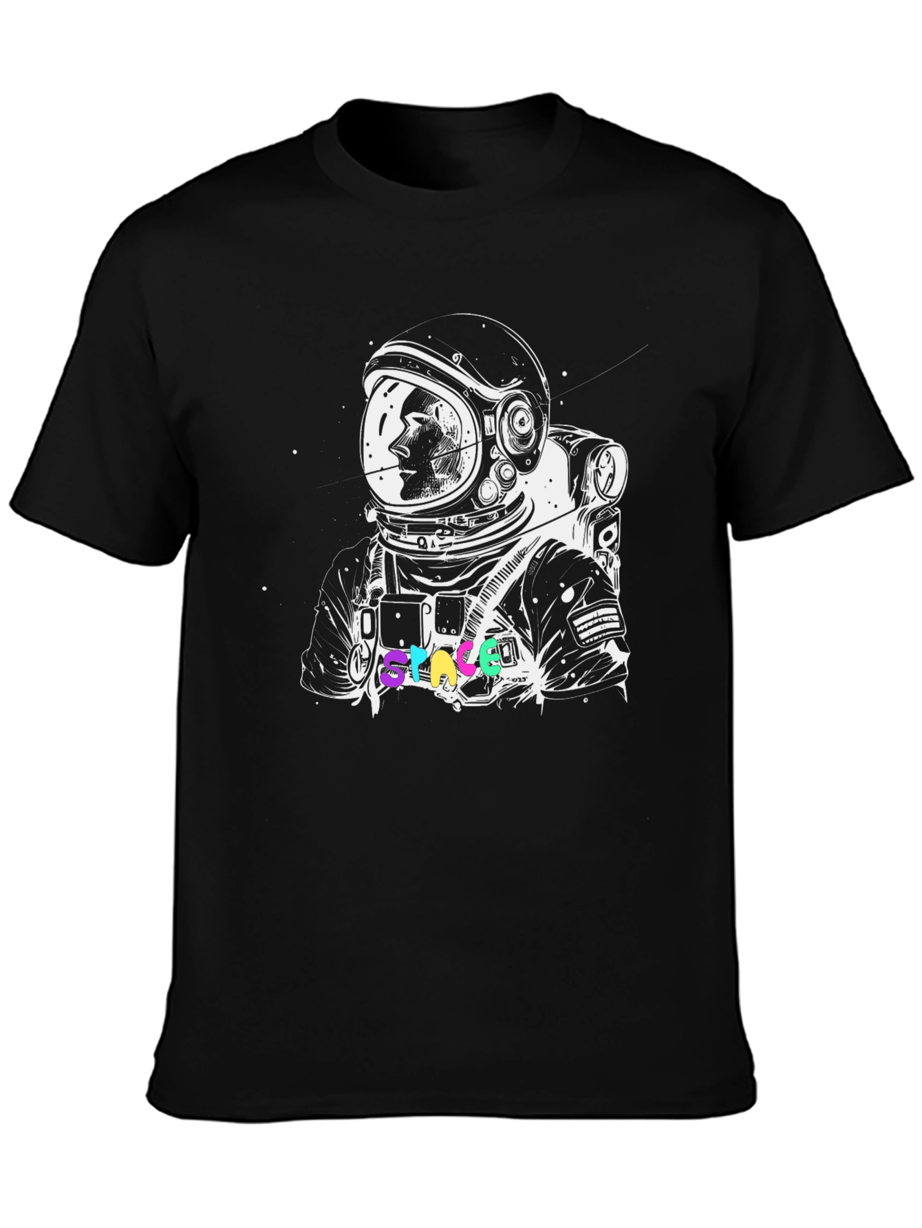 Astronaut SPACE Graphic T-Shirt - Cool Space Design