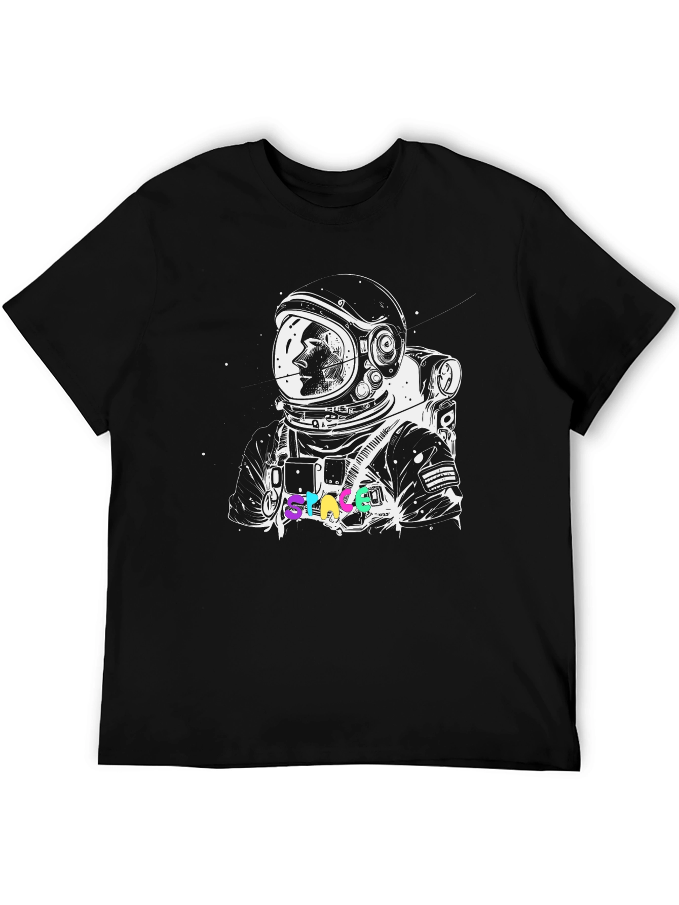 Astronaut SPACE Graphic T-Shirt - Cool Space Design