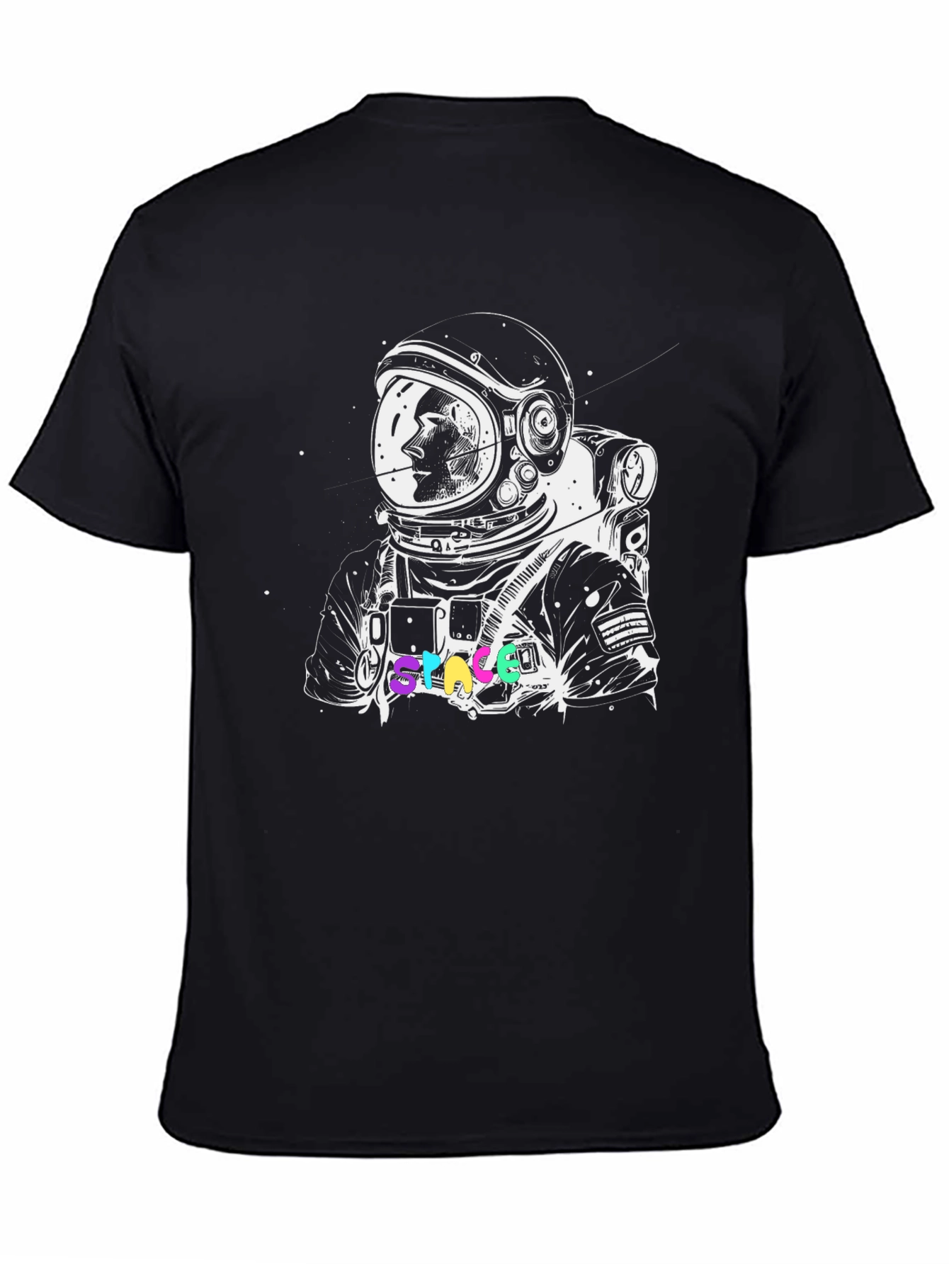 Astronaut SPACE Graphic T-Shirt - Cool Space Design